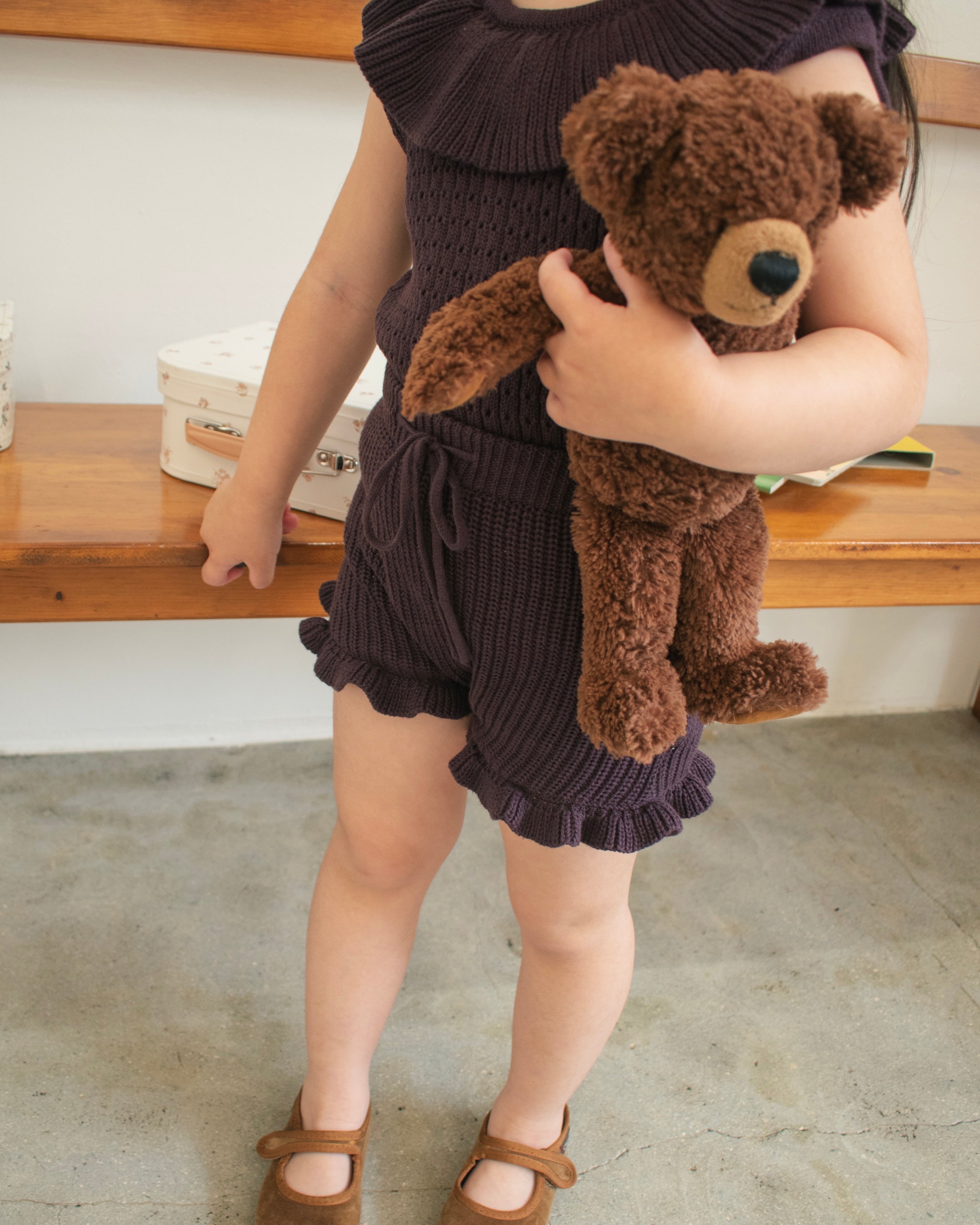 [poimeri×mana vol.2]    Knit Frill Bloomers