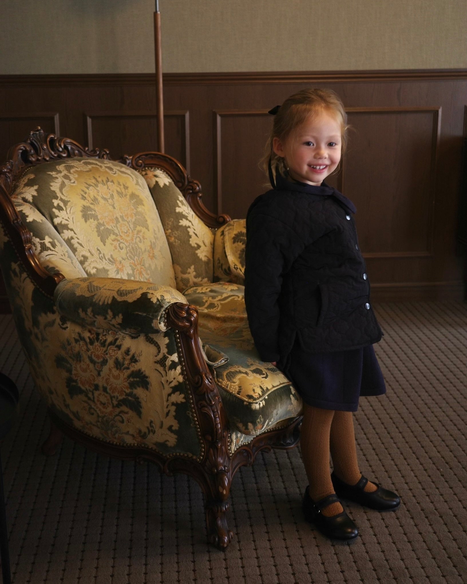 【10/22(wed)12:00　Launch】Sable Noir Quilt Jacket