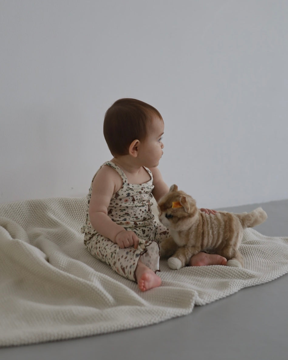 【 7.10 21:00〜Launch 】　POIMERI forest animals camisole overall