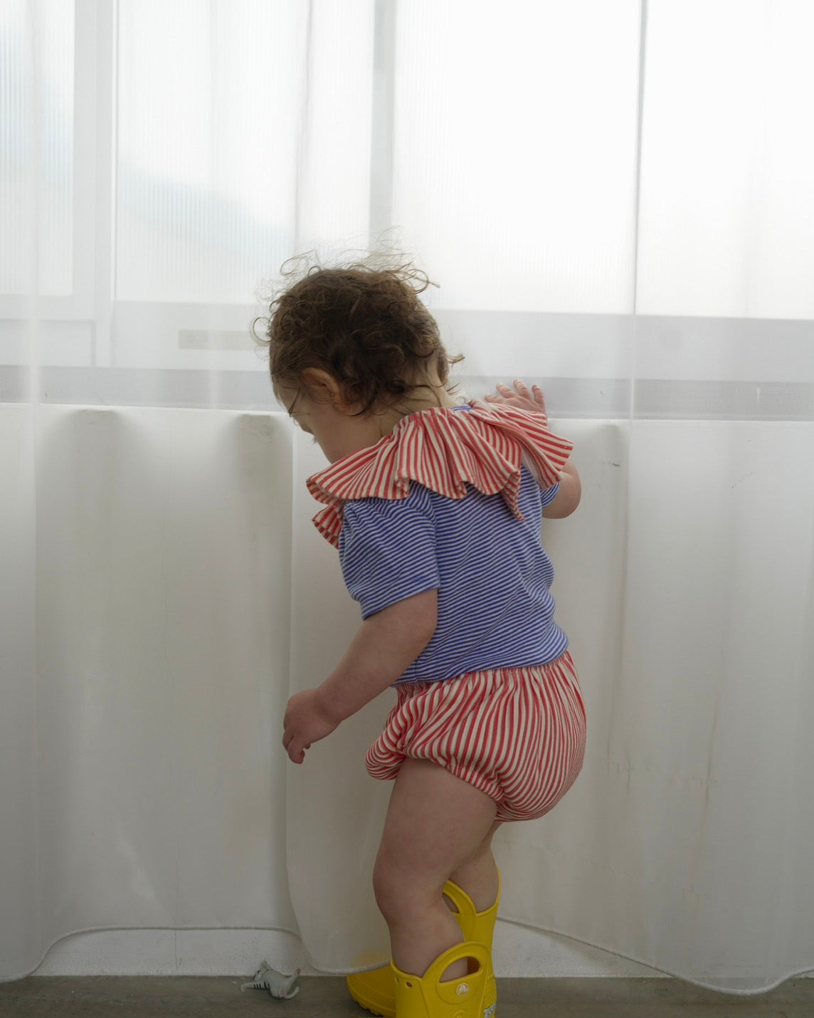 camilapole  Gathered Stripe Bloomer