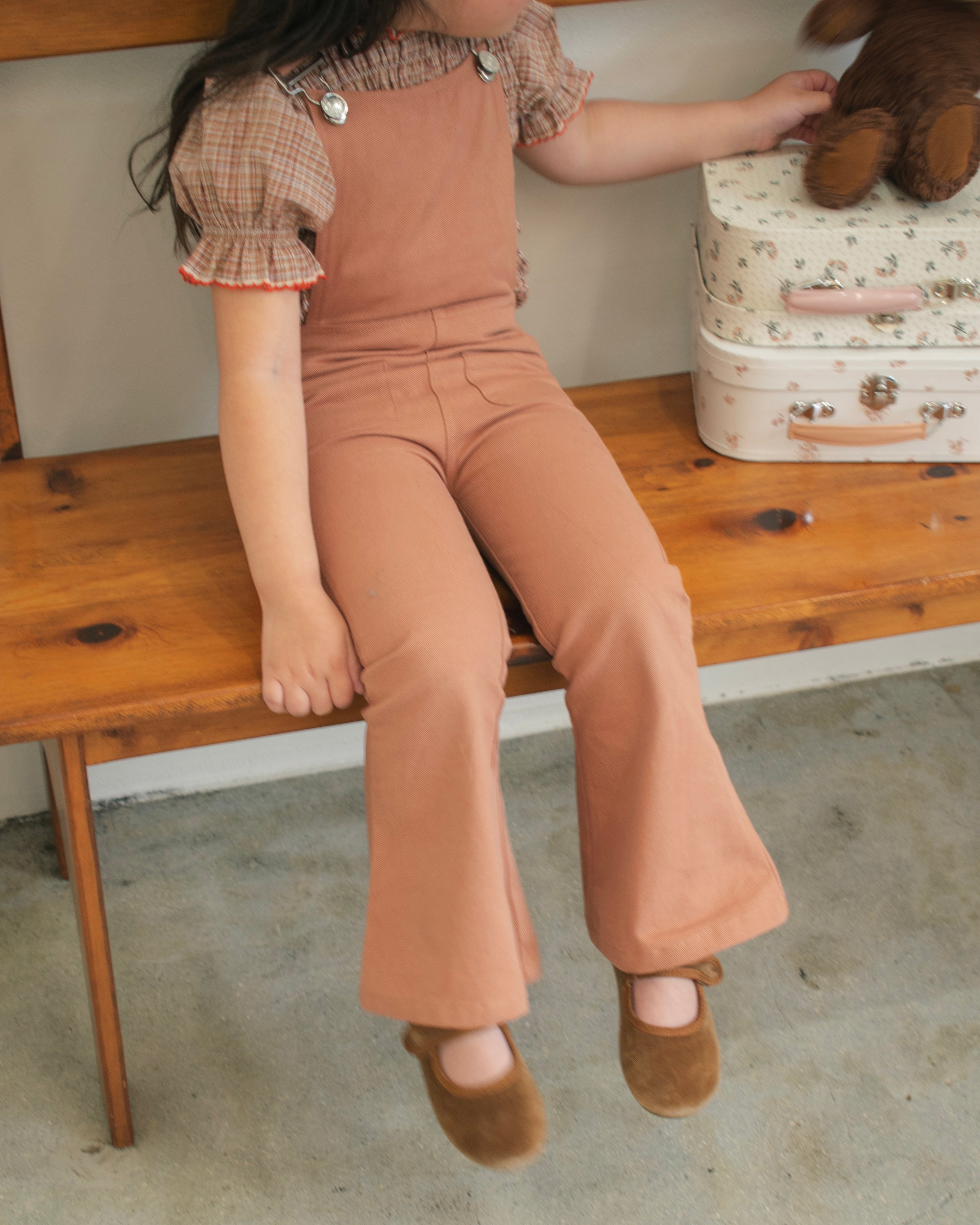 【 NEW ARRIVAL 】[poimeri×mana vol.2] Flare Overalls