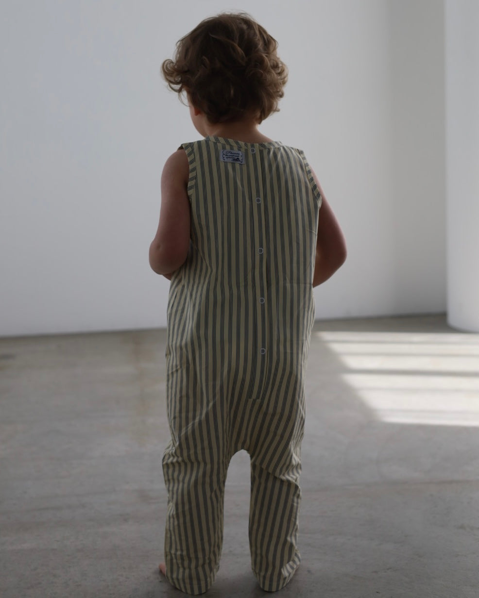 POIMERI  oreo stripe overall