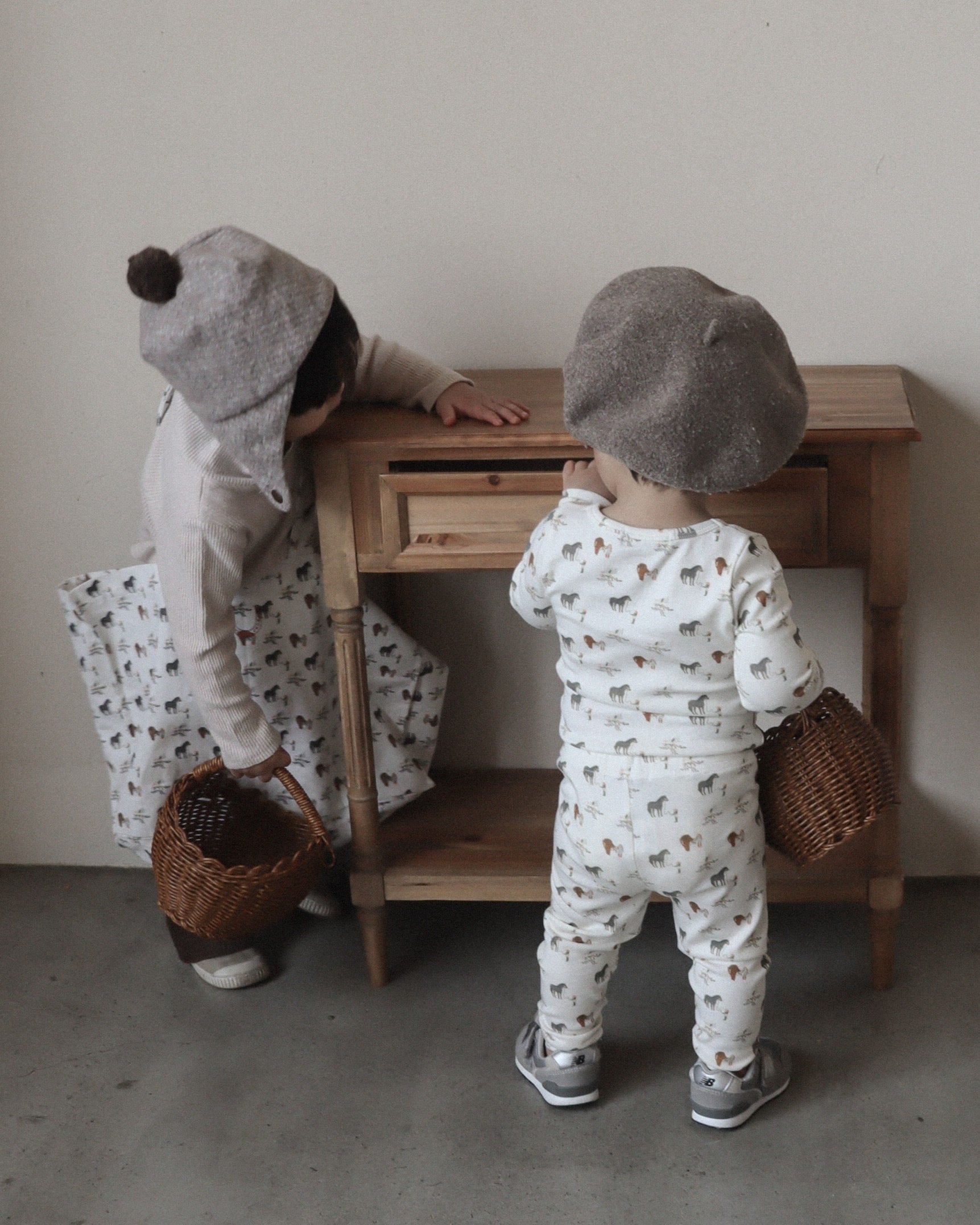 【2026 s/s new arrivals】__e.s.75さんオリジナル企画　Little Horses pants