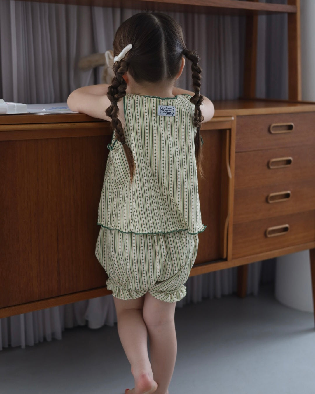 【 7.10 21:00〜Launch 】POIMERI twinkle stripe pumpkin pants