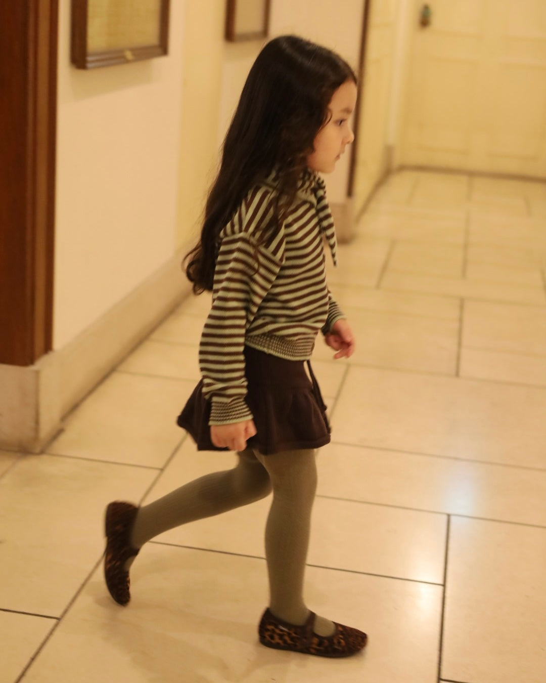 【受注販売商品】POIMERI CHOCOLATE MINT KNIT CARDIGAN