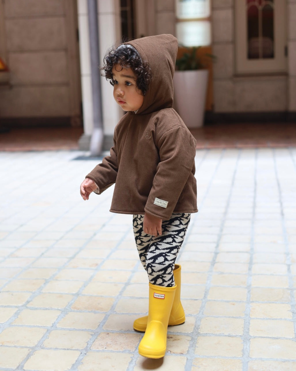 【受注販売商品】POIMERI PENGUIN HOUNDSTOOTH KNIT PANTS