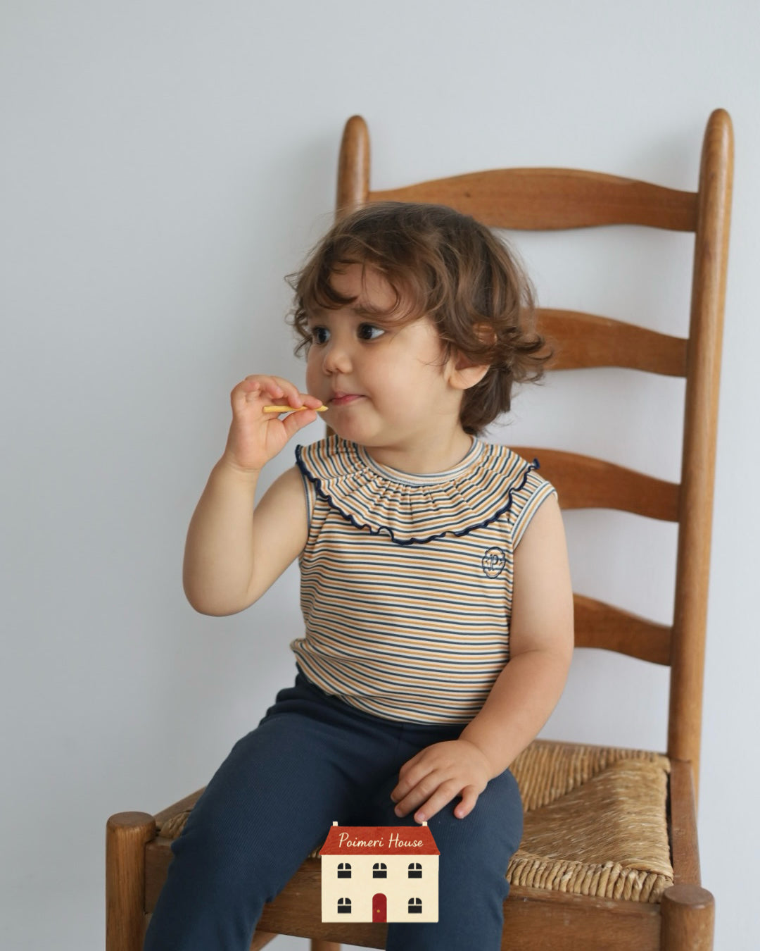 【 7.10 21:00〜Launch 】POIMERI marine boarder frill tops