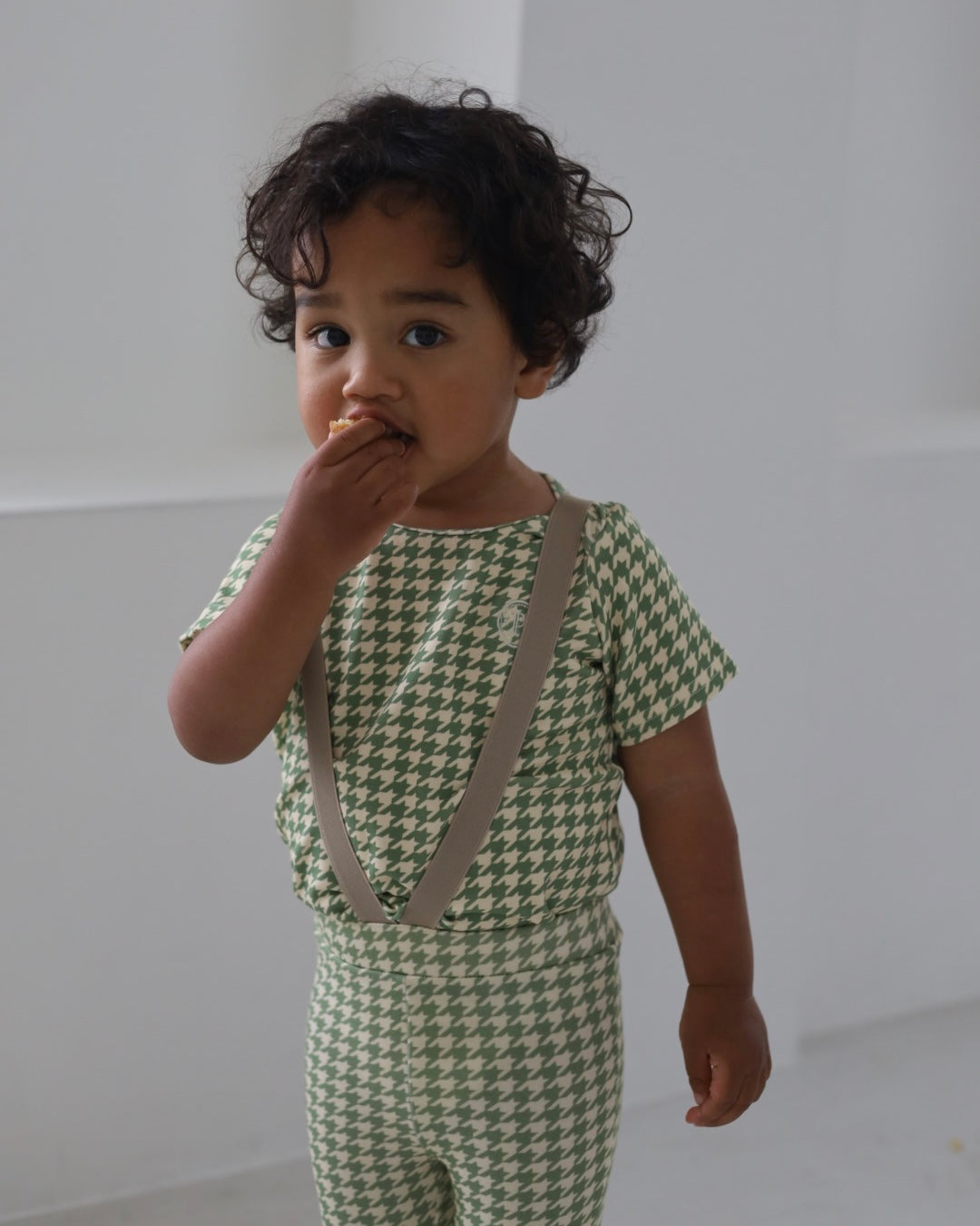 【 6.12 21:00～ Launch 】POIMERI　green houndstooth tops