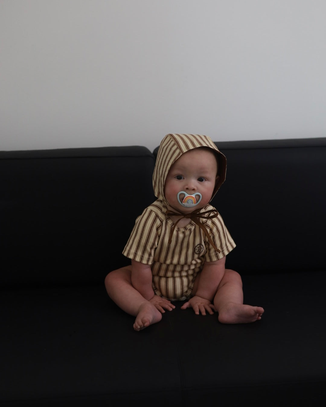 【 6.12 21:00～ Launch 】POIMERI　biscuit stripe rompers