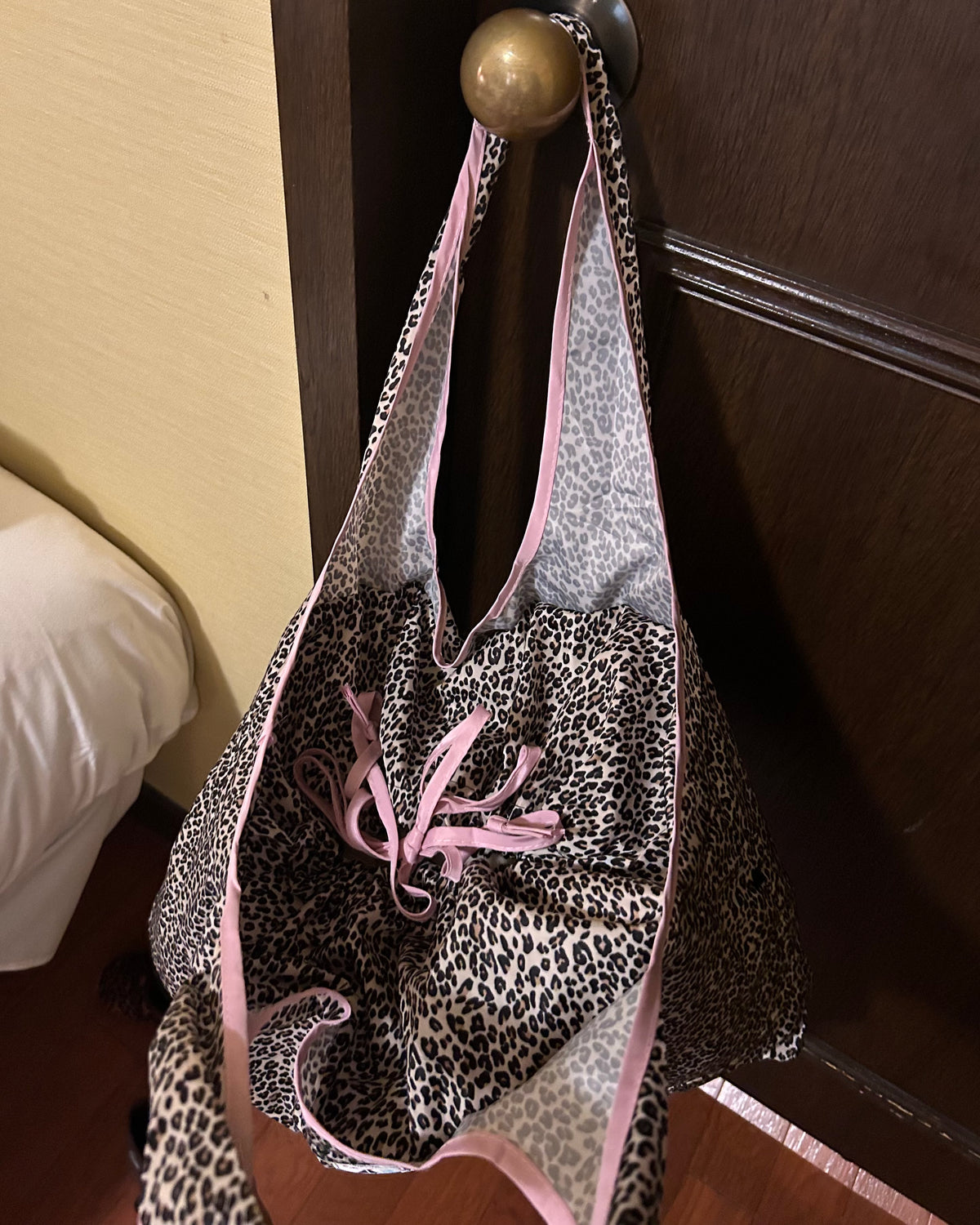 【POPUP先行/10.16 NEW】CAMILAPOLE leopard market bag