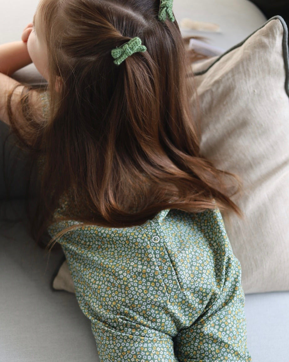 【 8.7 21:00〜LAUNCH  】POIMERI tiny floral overall