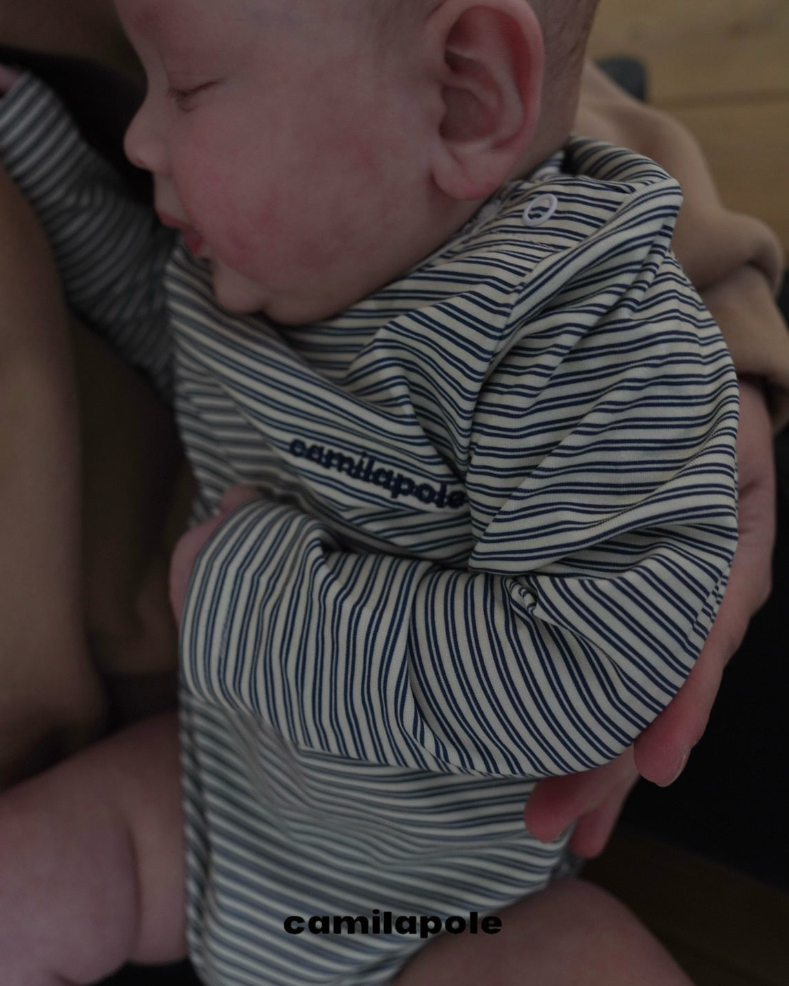 camilapole Ink Stripe Romper