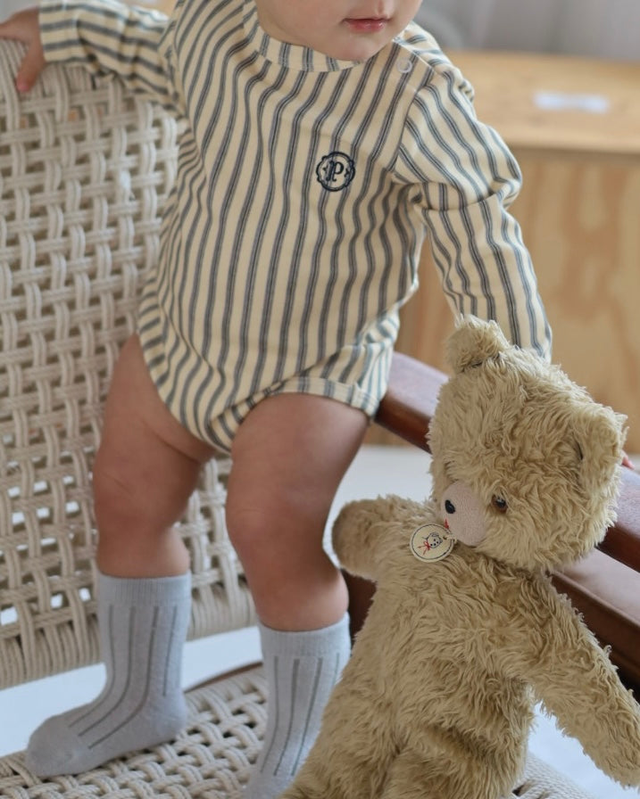 る*ー様 POIMERI ストライプロンパース POIMERI oreo stripe rompers