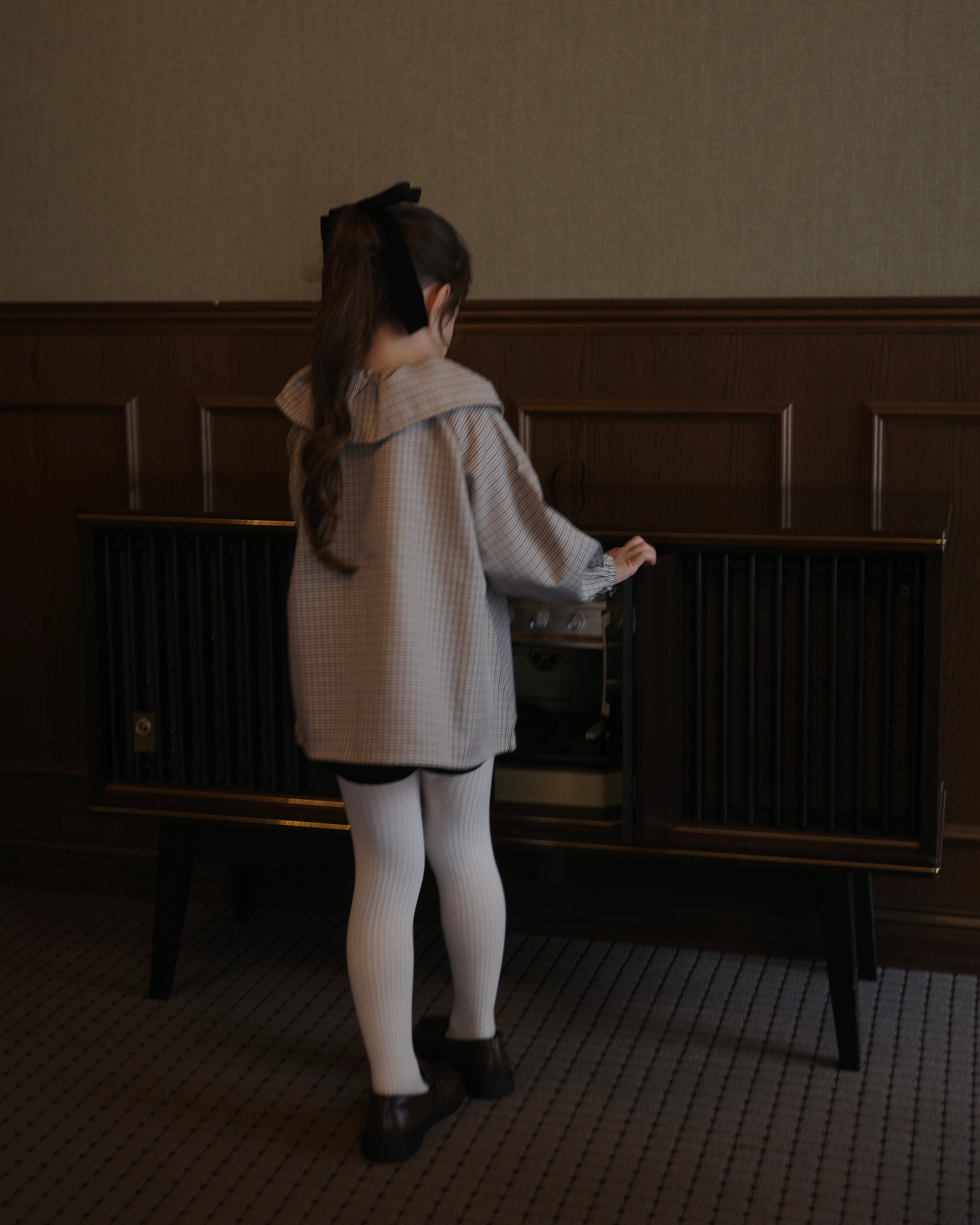 【10/22(wed)12:00　Launch】Sable gentle check blouse