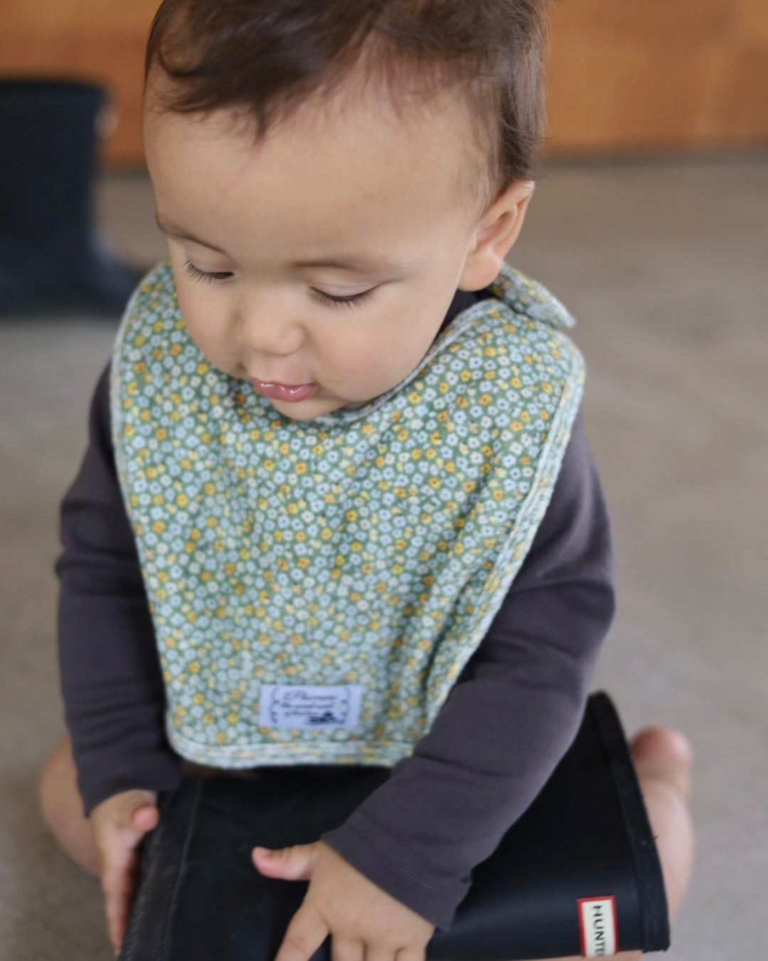 【 8.7 21:00〜LAUNCH  】POIMERI tiny floral bib