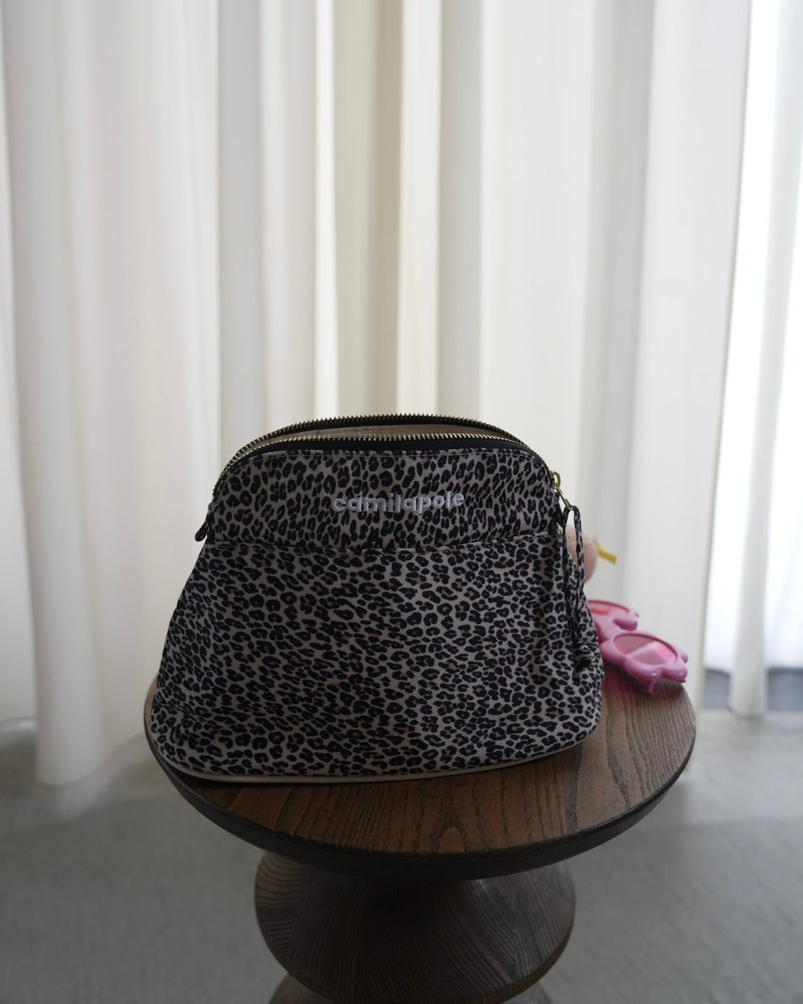 camilapole  Little Leopard Pouch