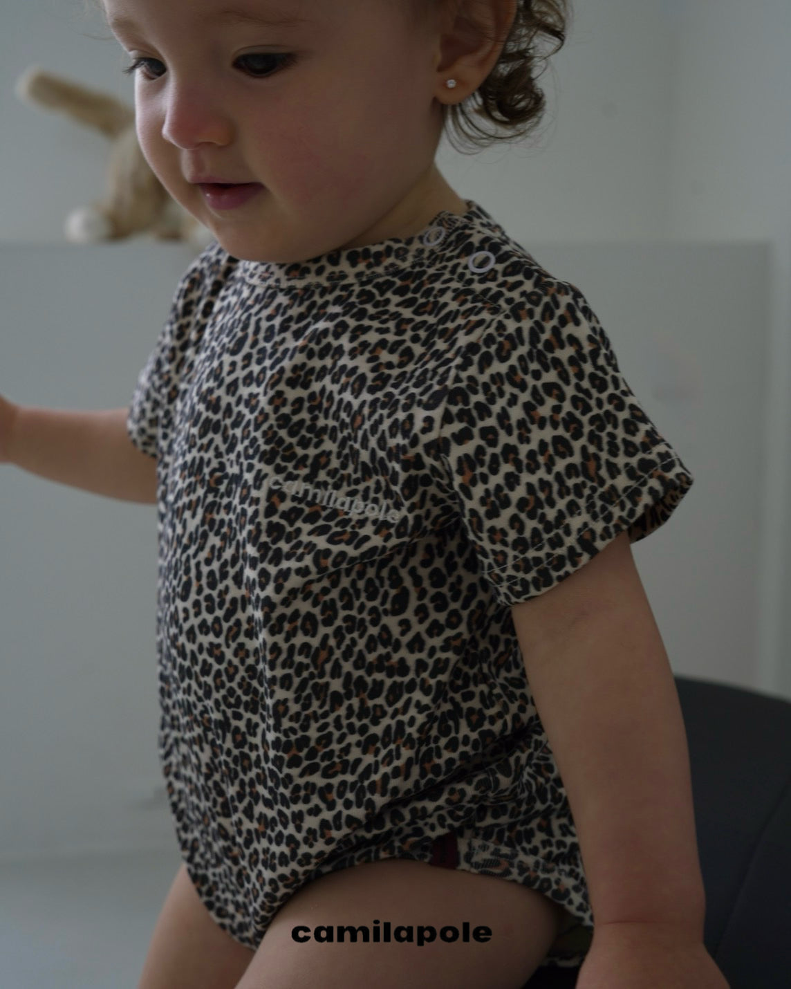 【 NEW ARRIVAL 】camilapole  Little Leopard Short Romper