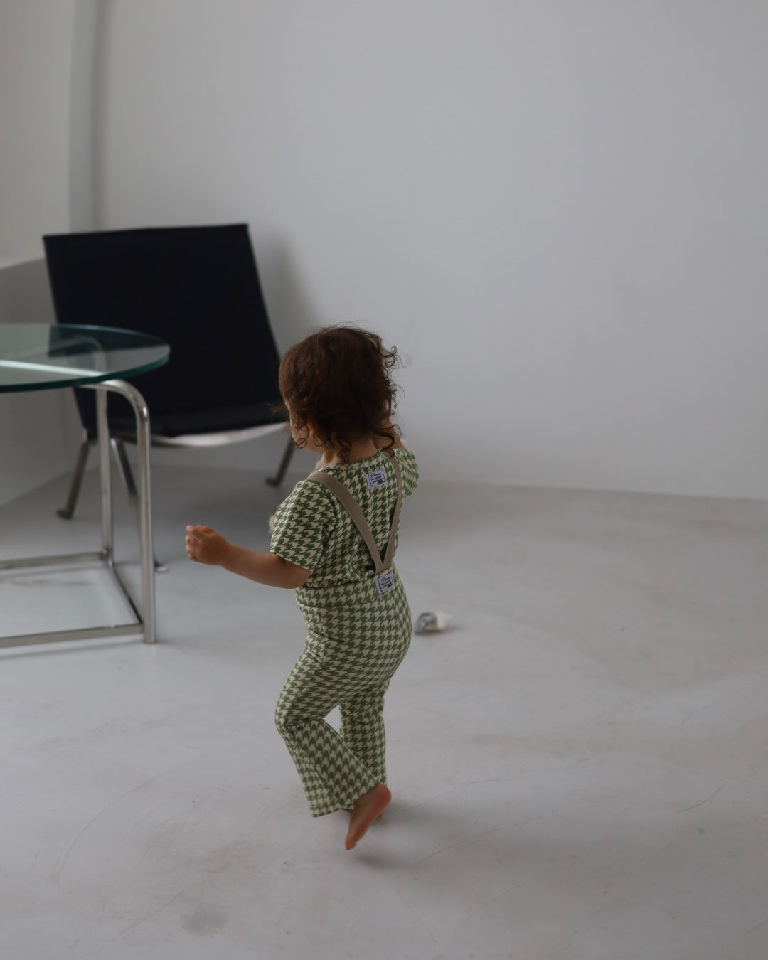 【 6.12 21:00～ Launch 】POIMERI　green houndstooth flare pants