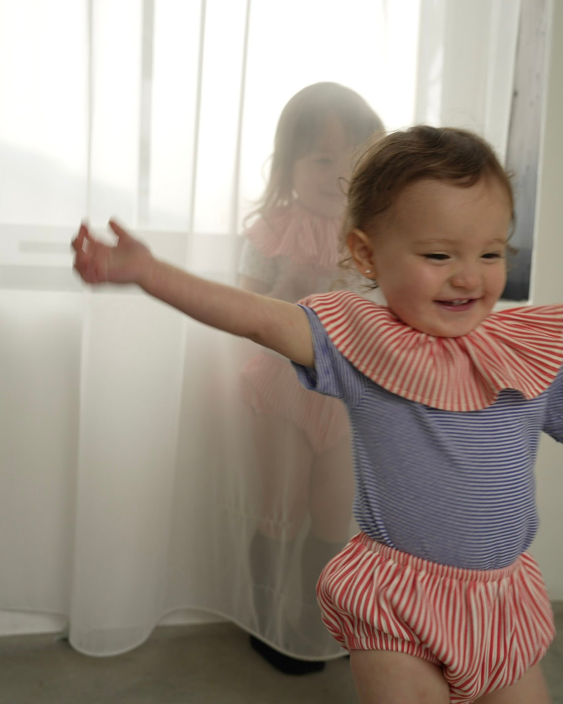 camilapole  Gathered Stripe Bloomer