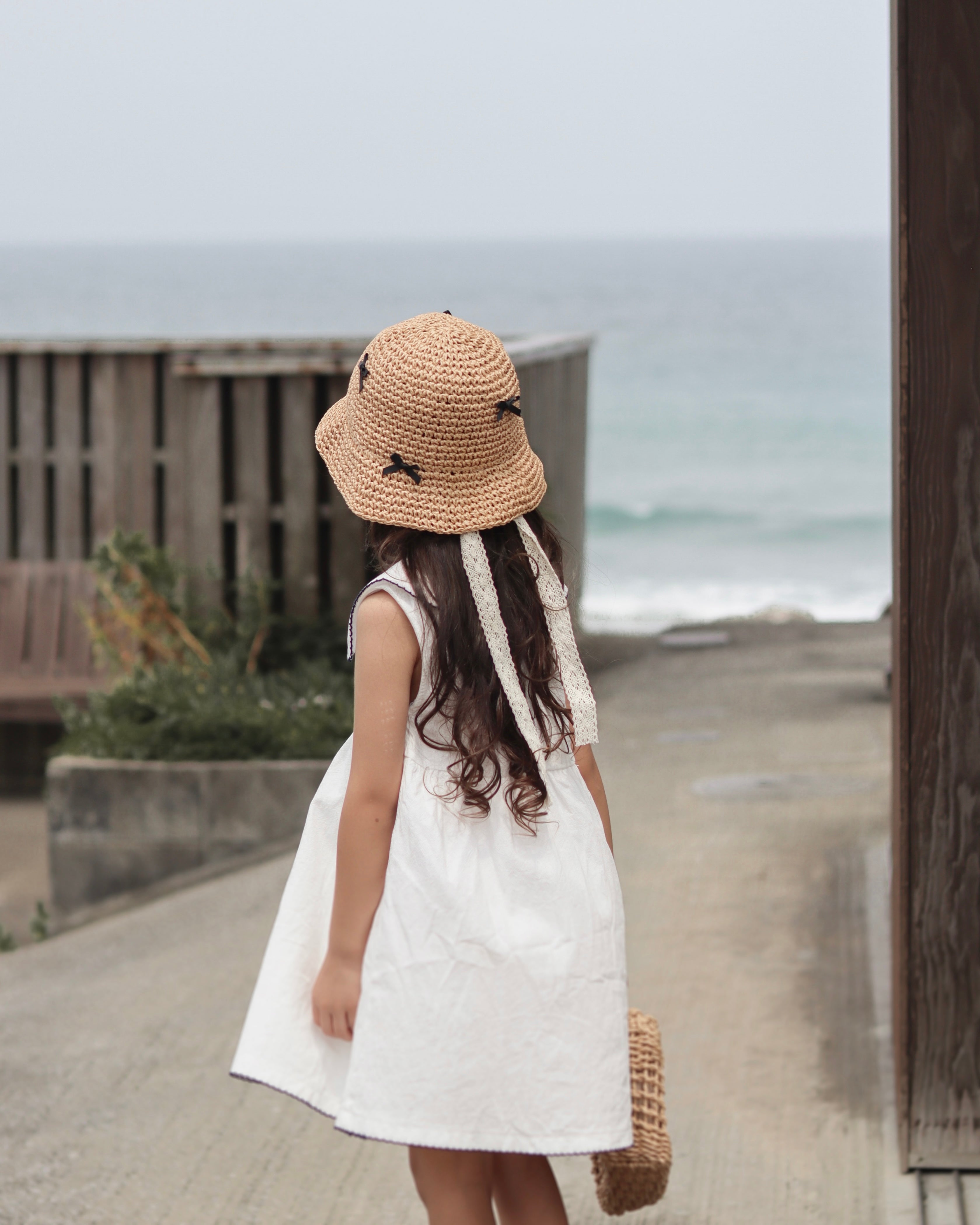 【@__ricoworld__さん オリジナル企画】Little Ribbon Straw Hat
