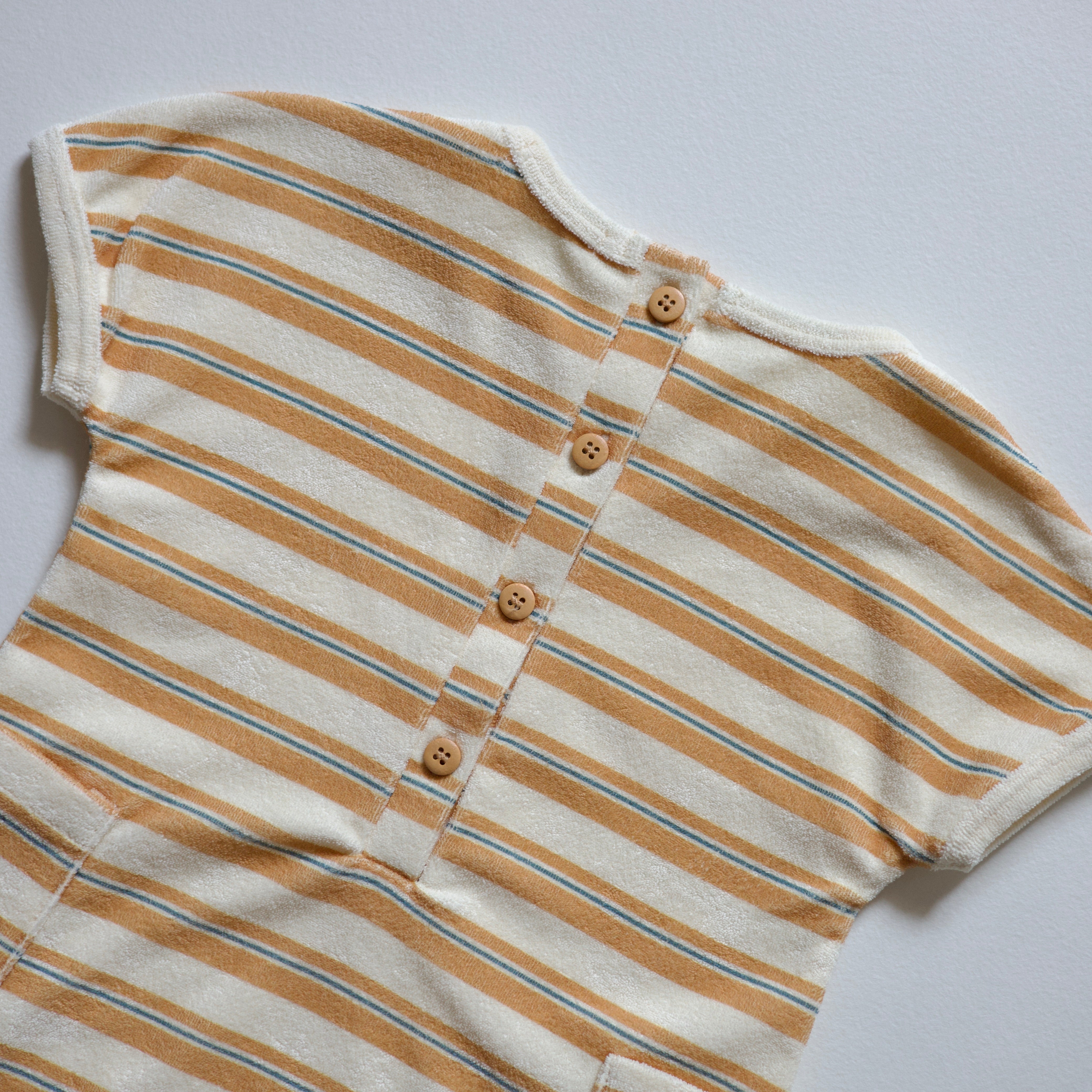 poimeri Lucas pile playsuit