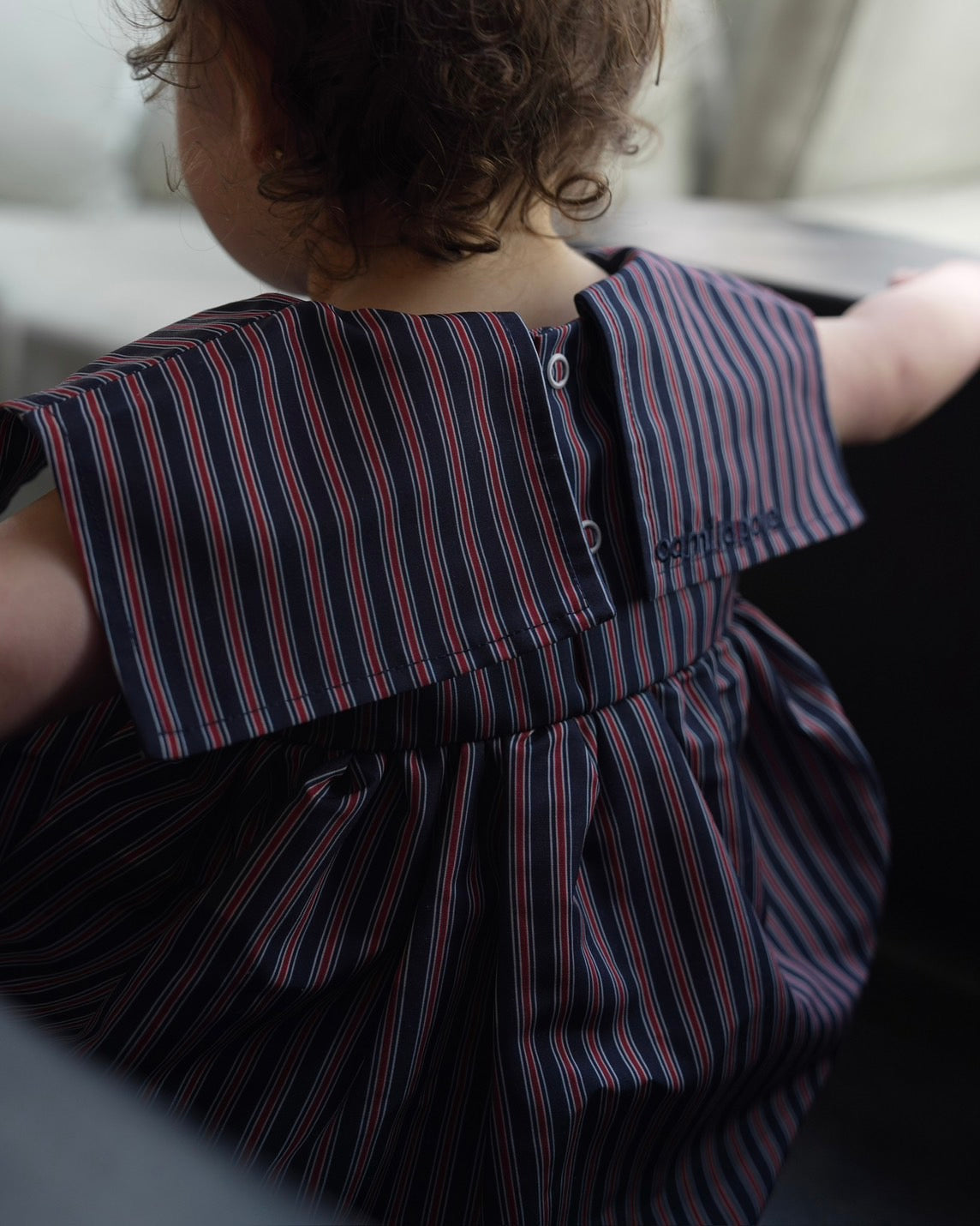 camilapole  CLASSIC STRIPE SAILOR ROMPER