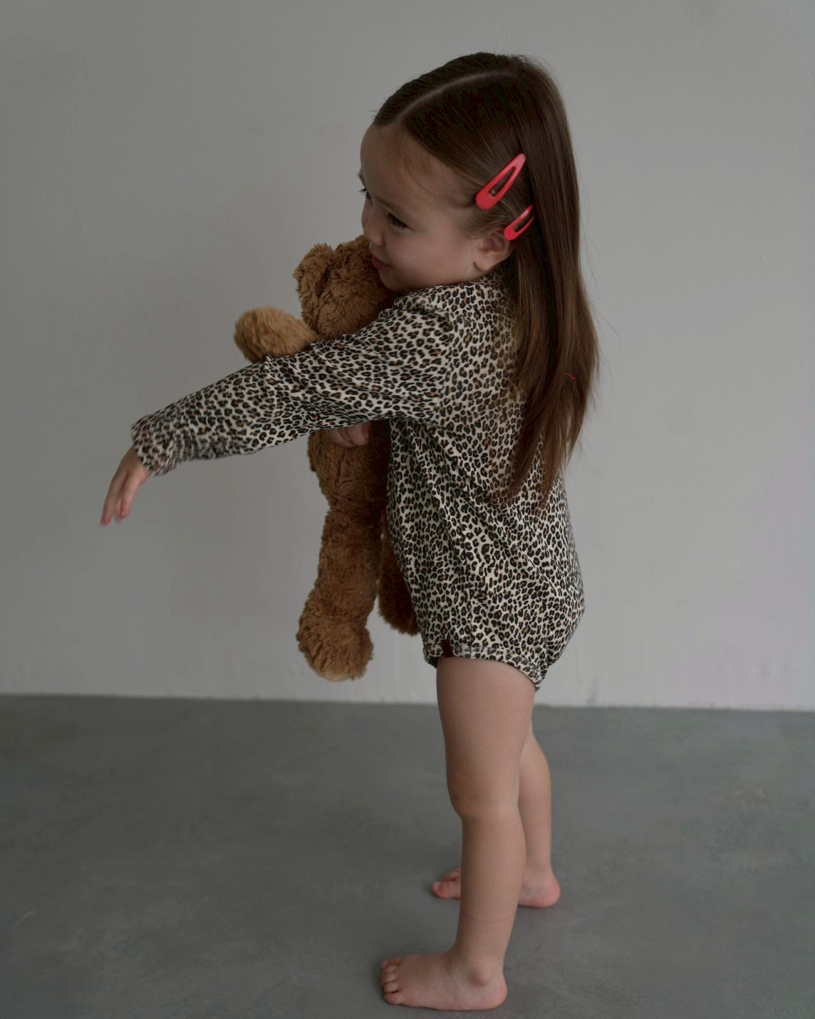 レオパード上下セット camilapole ROMPER & LEGGINGS camilapole Little Leopard Romper
