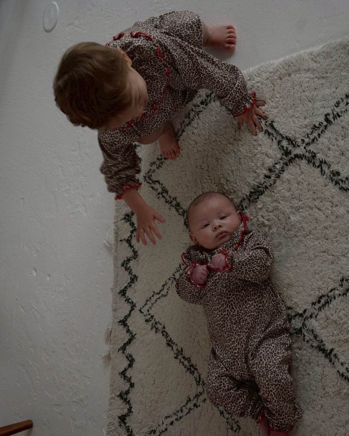 camilapole Little Leopard Frill Romper
