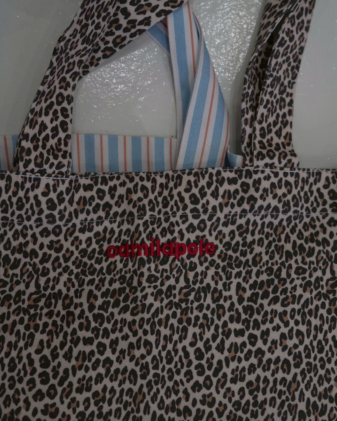RESTOCK】camilapole Little Leopard Mini Tote