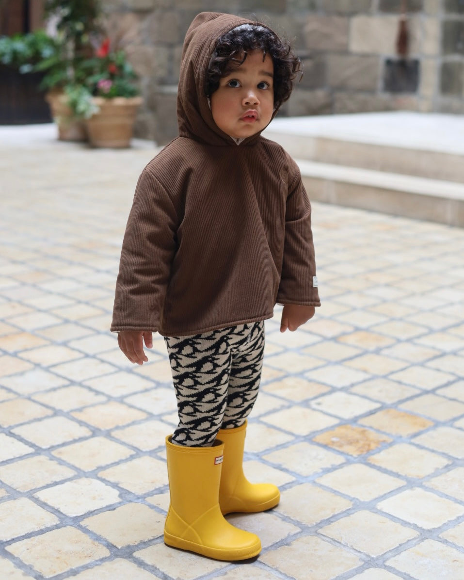 【POPUP先行/10.16 NEW】Catty&Catty CHILD BROWN COAT