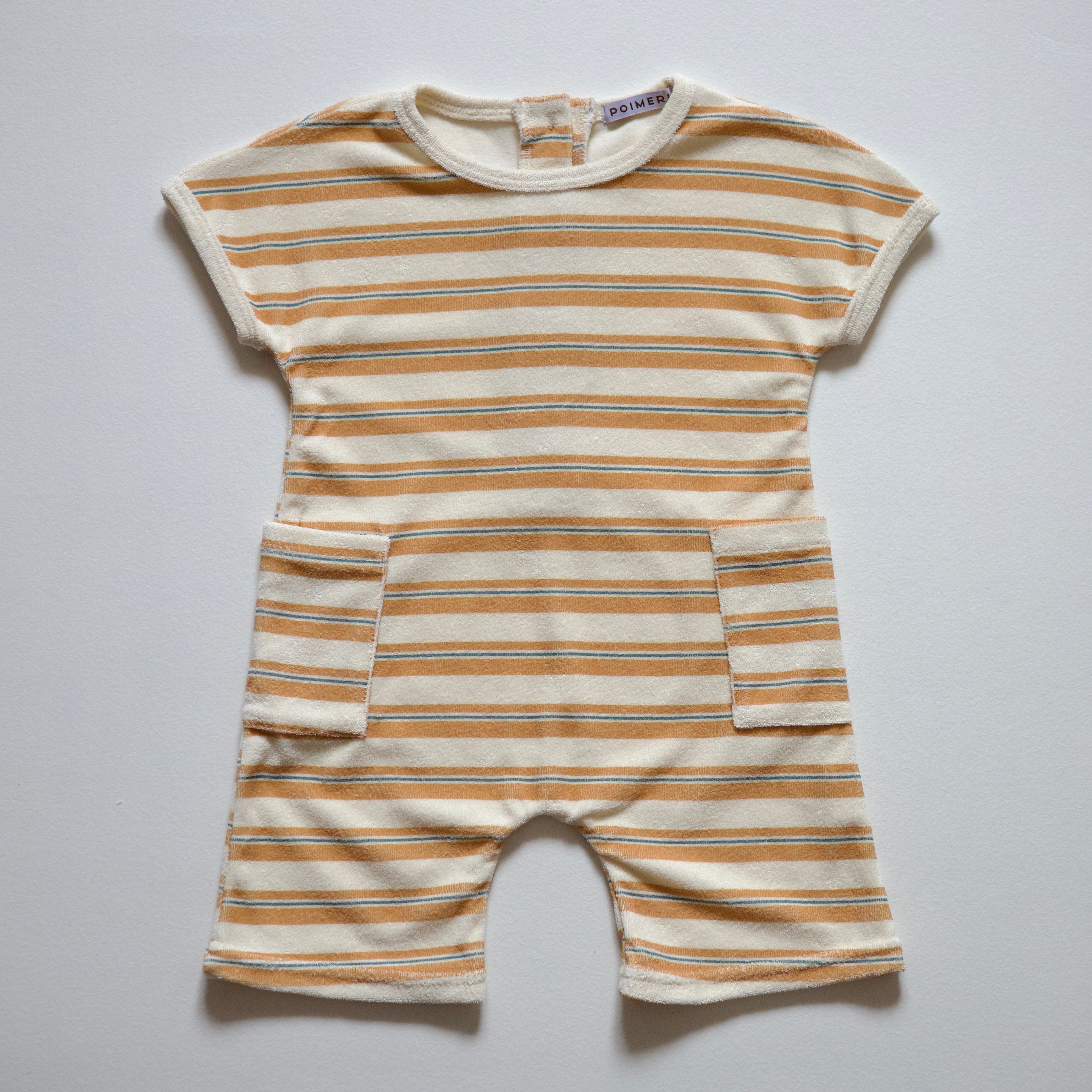 poimeri Lucas pile playsuit