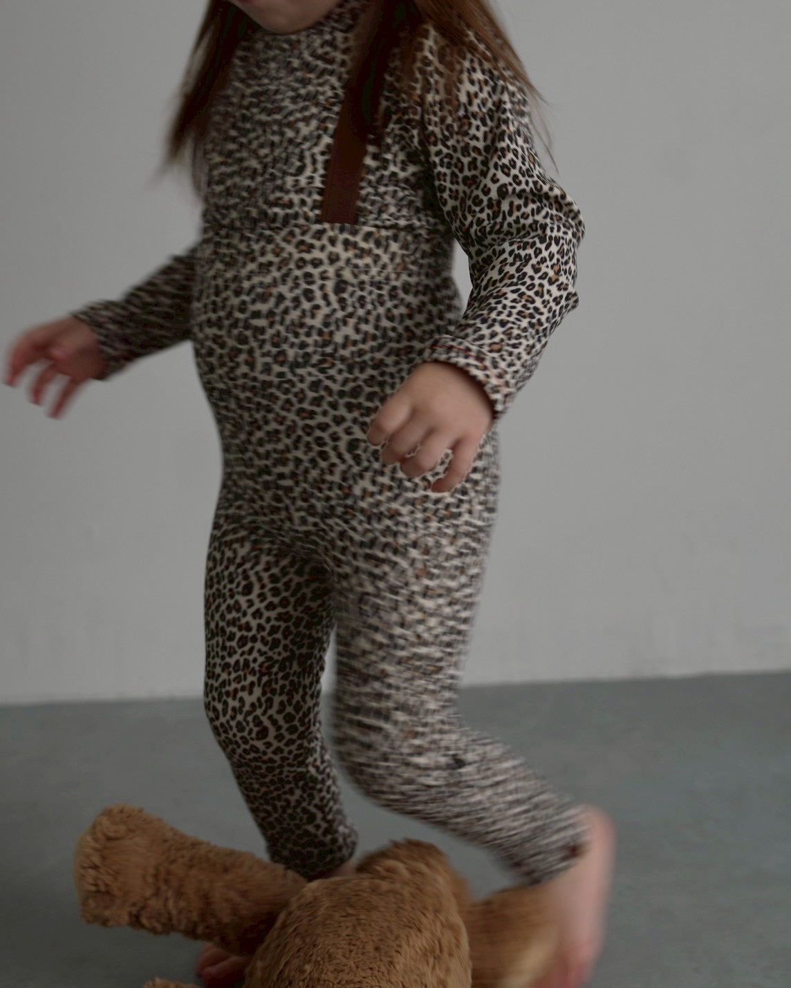 レオパード上下セット camilapole ROMPER & LEGGINGS camilapole Little Leopard Romper