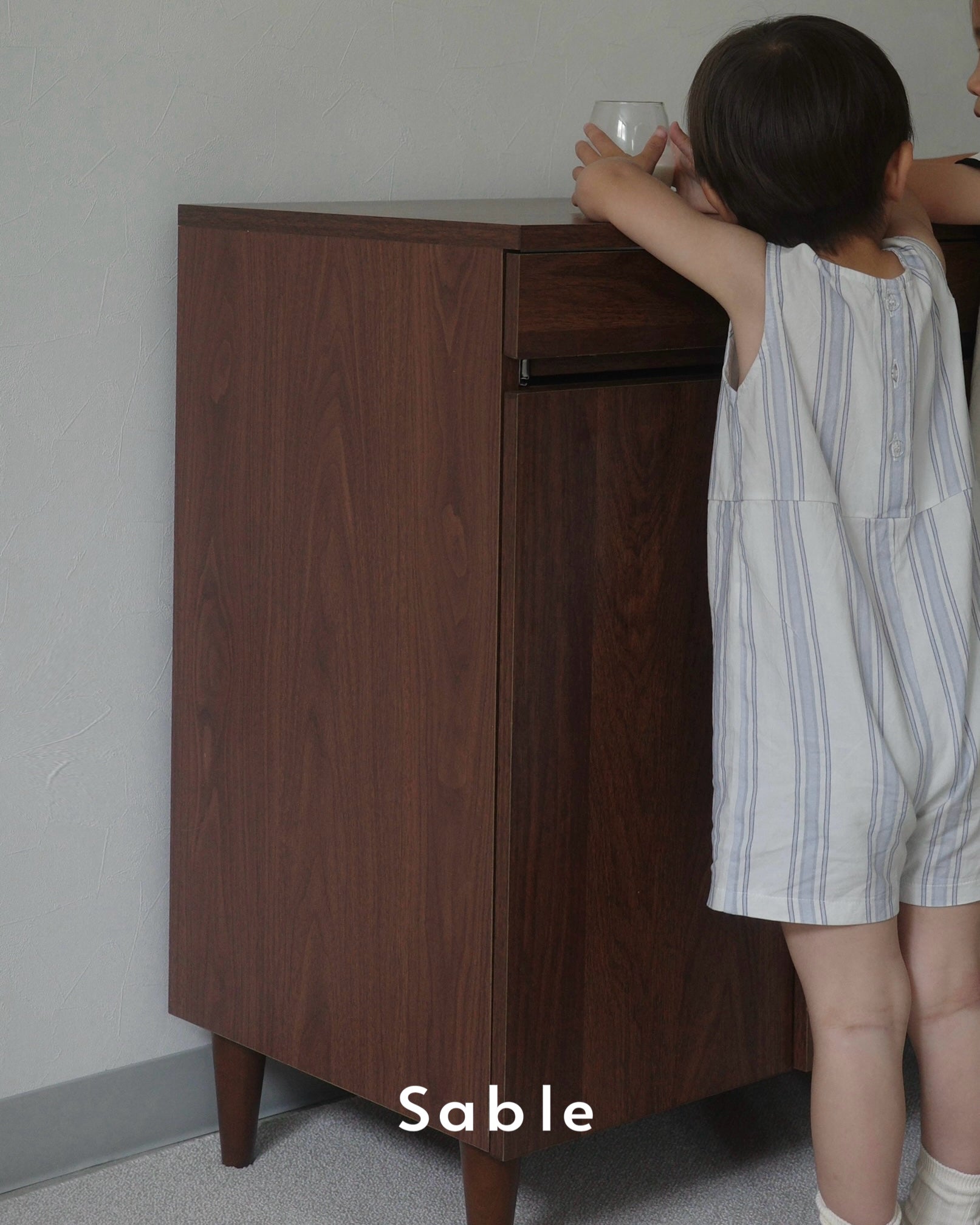 sable  stripe rompers
