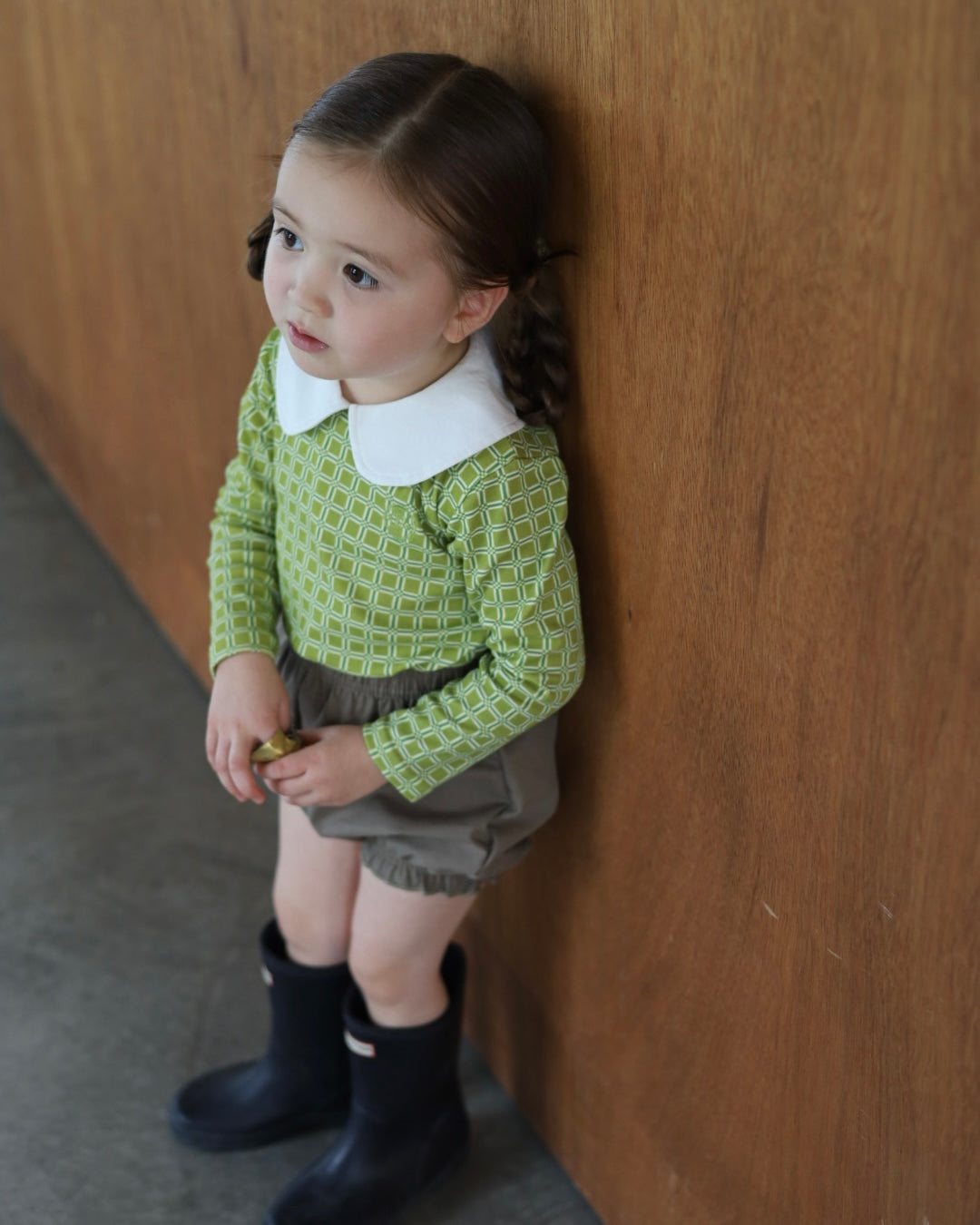 【 8.7 21:00〜LAUNCH  】POIMERI olive check tops