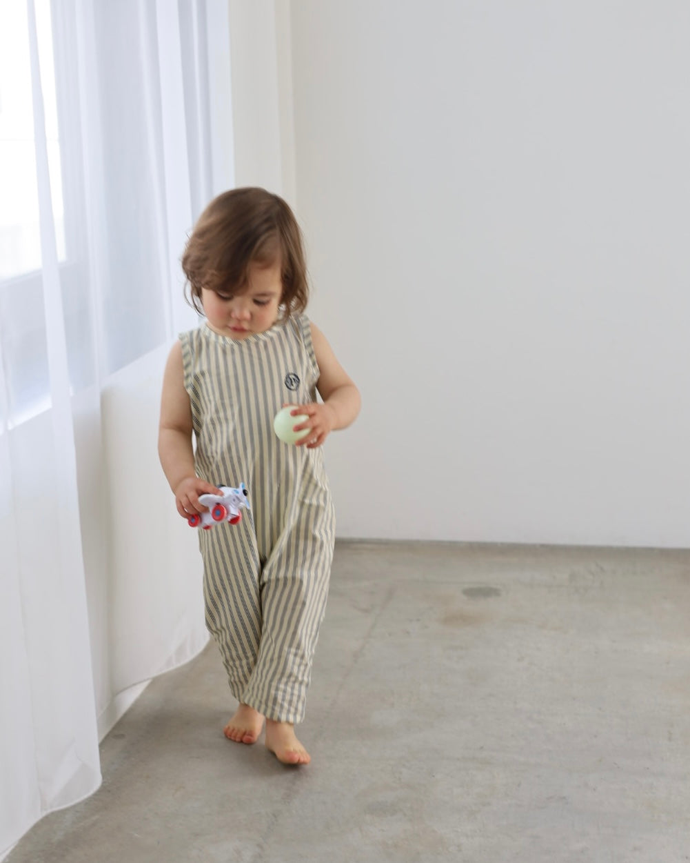 POIMERI  oreo stripe overall