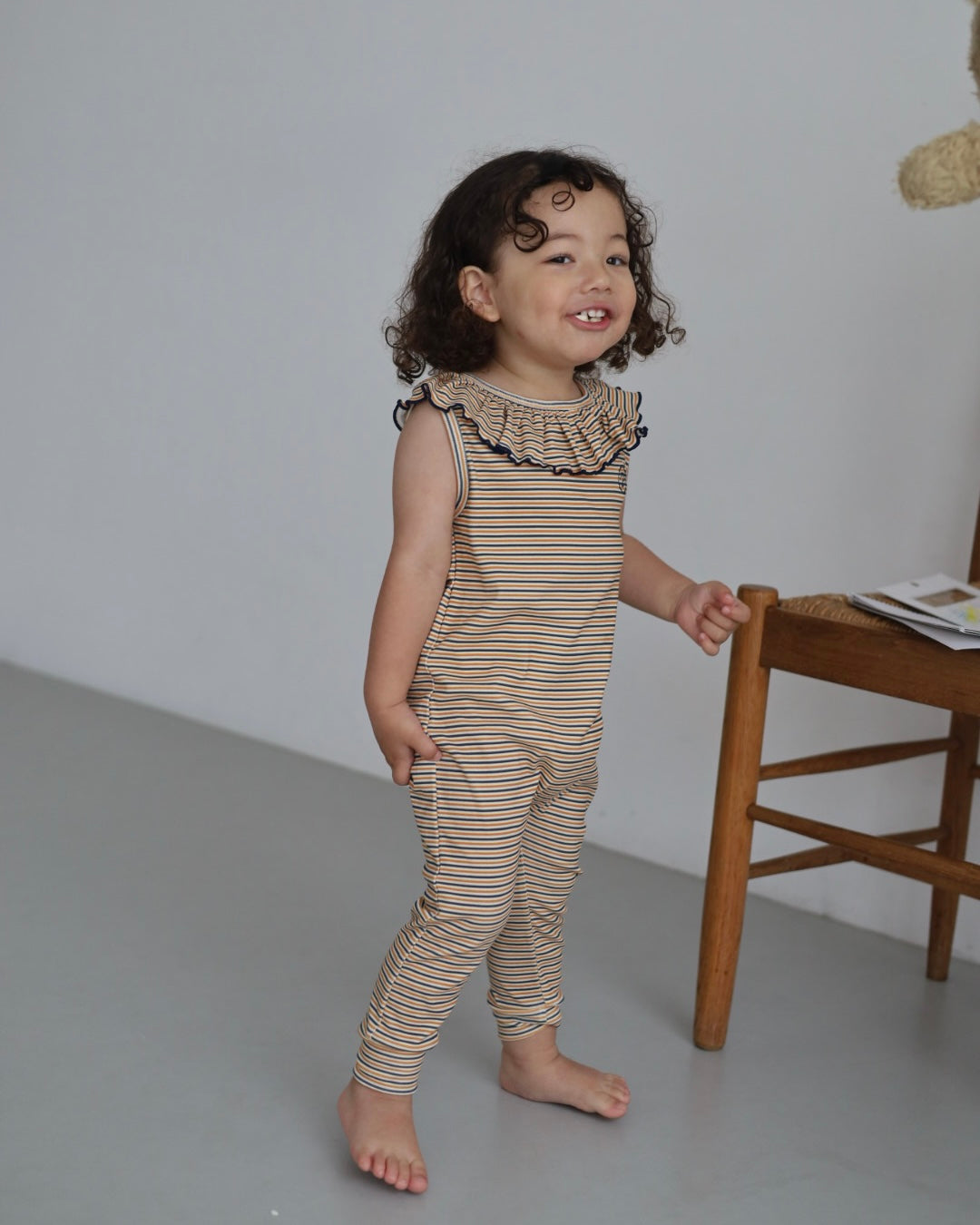 【 7.10 21:00〜Launch 】POIMERI marine boarder frill overall