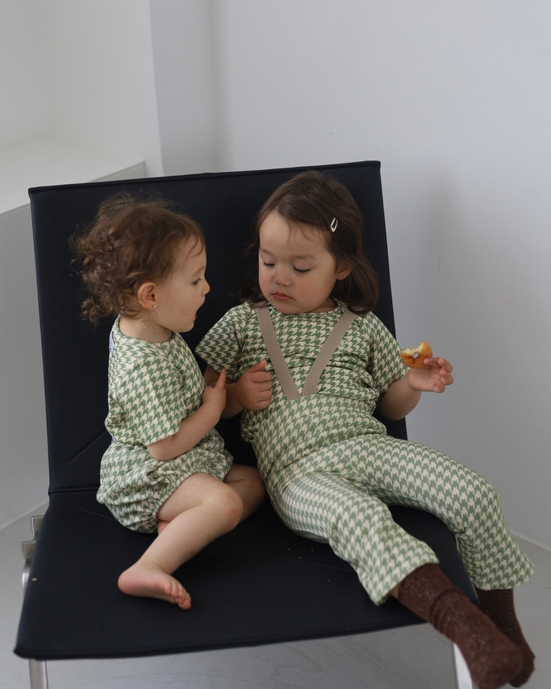 【 6.12 21:00～ Launch 】POIMERI　green houndstooth bloomers