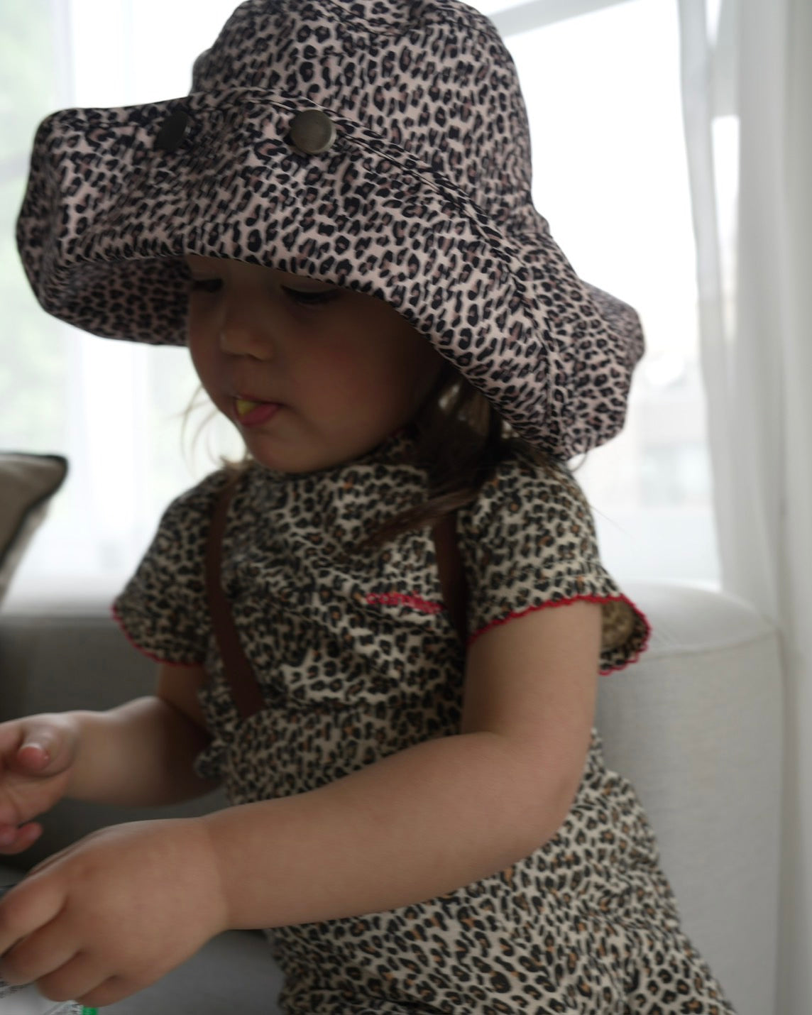 camilapole  Little Leopard Sun Hat