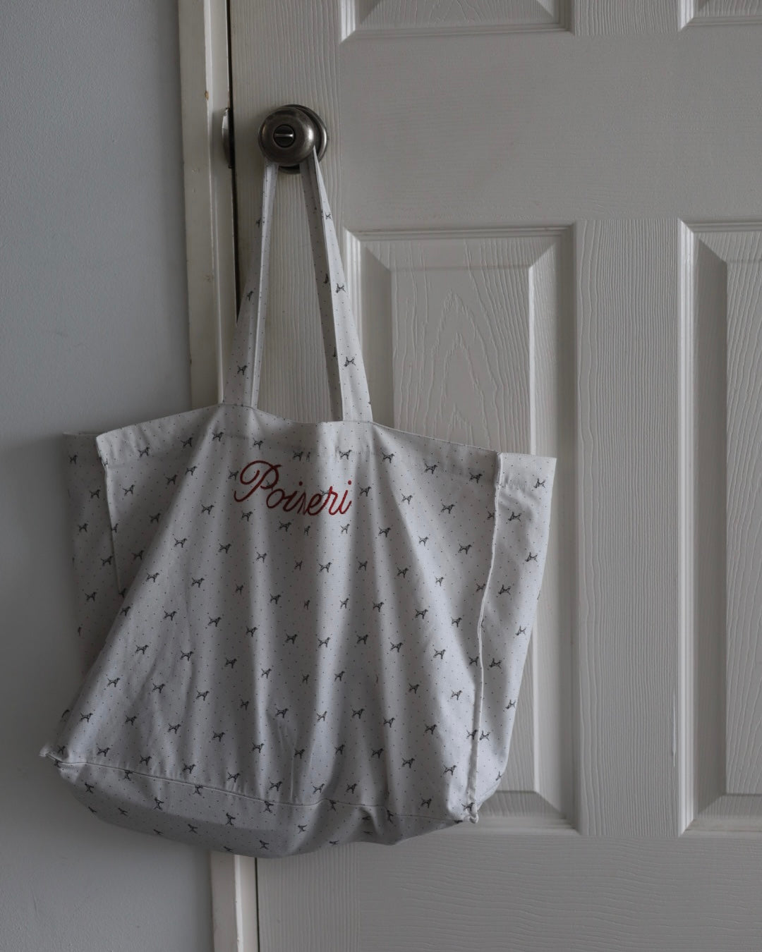 POIMERI Dalmatian dot tote