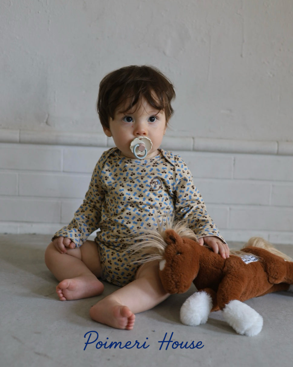 【 9.4 21:00〜NEW 】POIMERI cherry cube rompers
