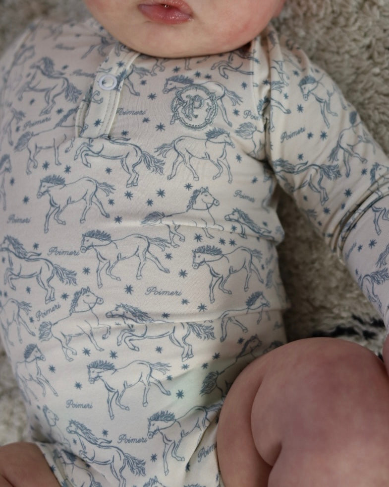 POIMERI pony robin rompers