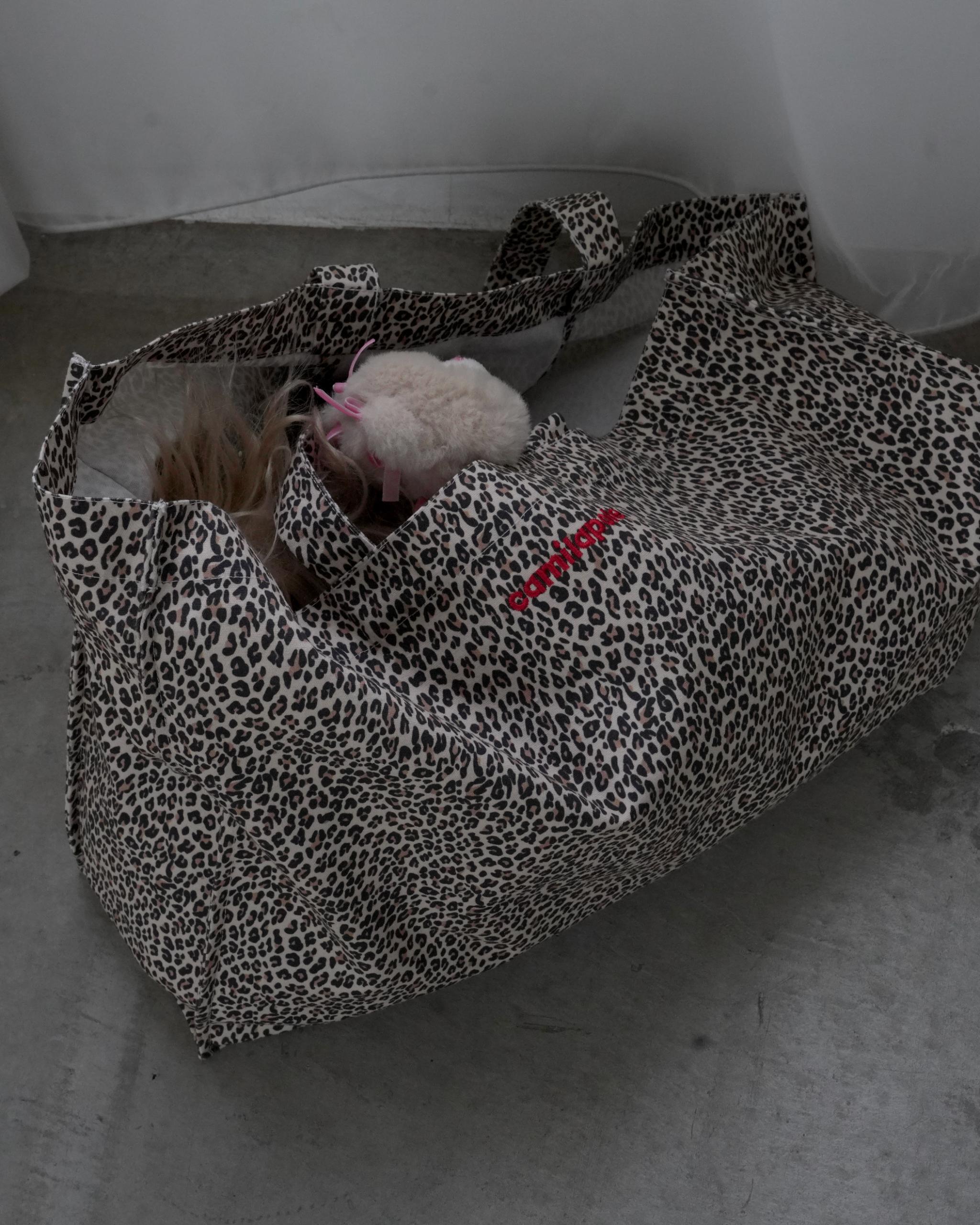 【 8.14 21:00〜Launch 】CAMILAPOLE Little Leopard Tote (NEW SIZE)