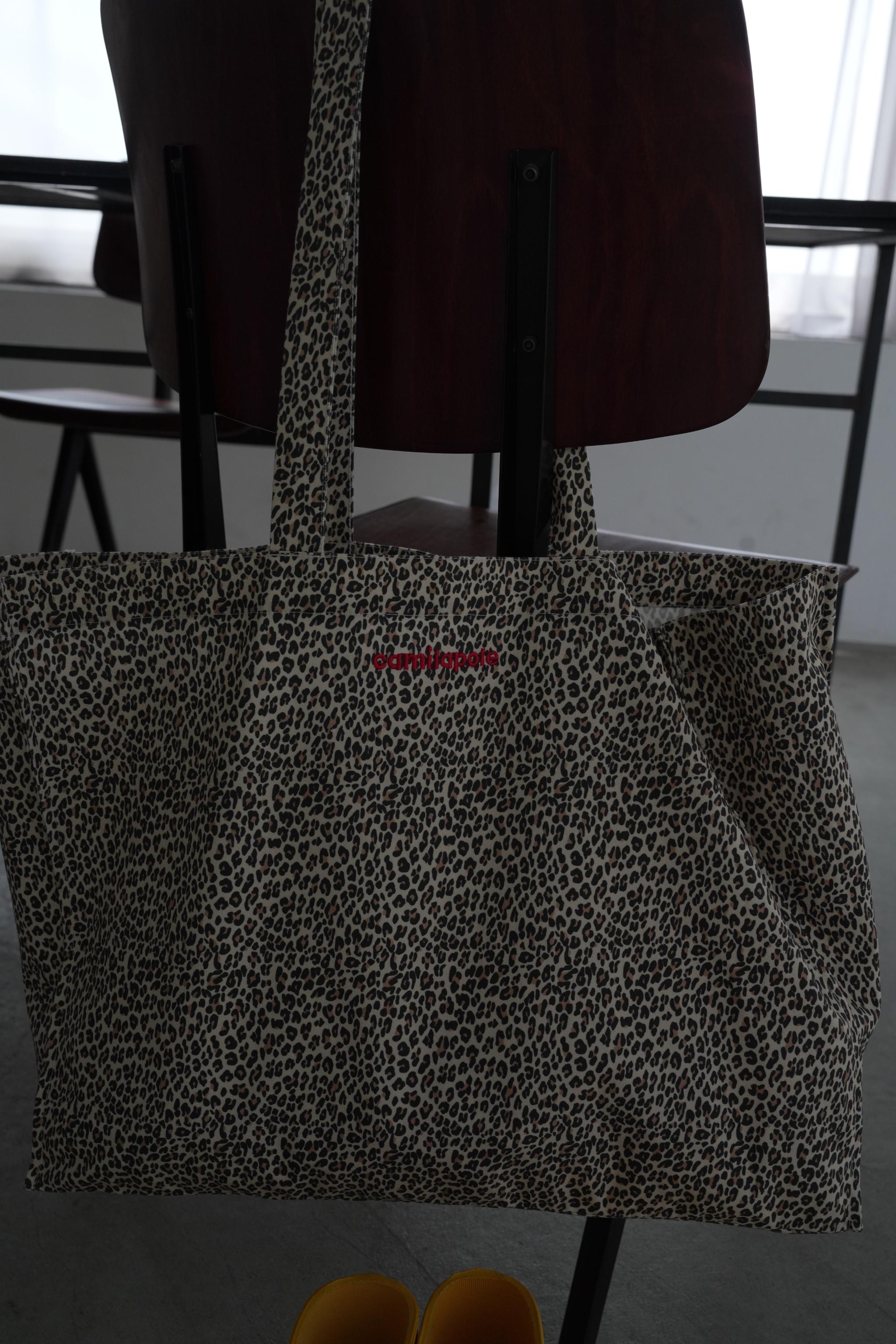 【 8.14 21:00〜Launch 】CAMILAPOLE Little Leopard Tote (NEW SIZE)
