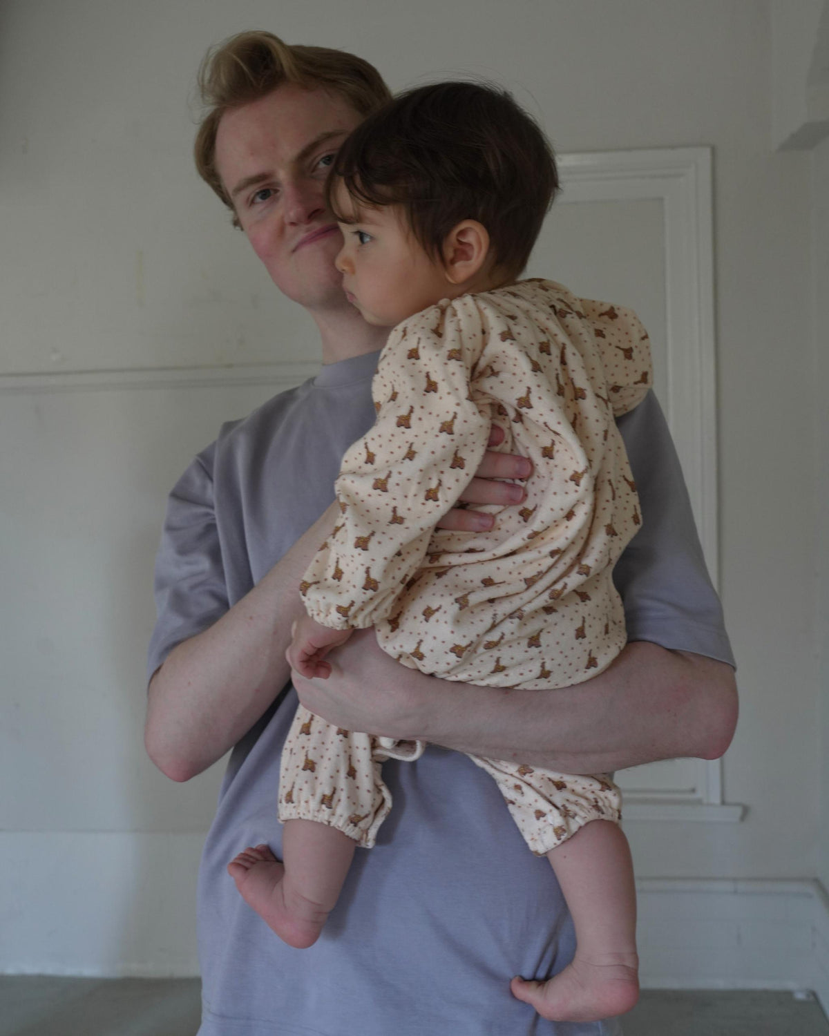 【 9.11 21:00 Launch 】CAMILAPOLE Caramel Giraffe Smock Romper