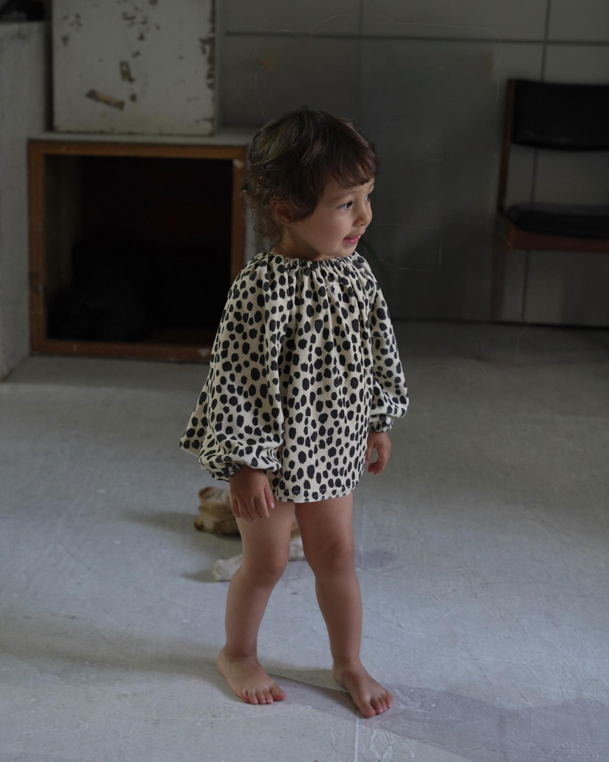 【 9.11 21:00〜NEW 】CAMILAPOLE Tone Leopard SmockTop