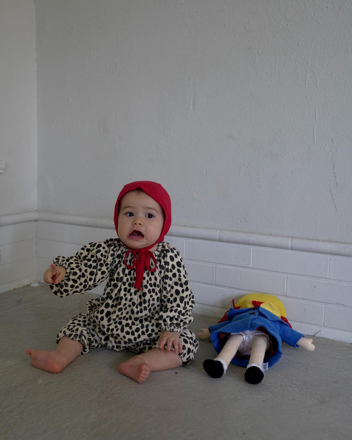 【 9.11 21:00 Launch 】CAMILAPOLE Tone Leopard Smock Romper