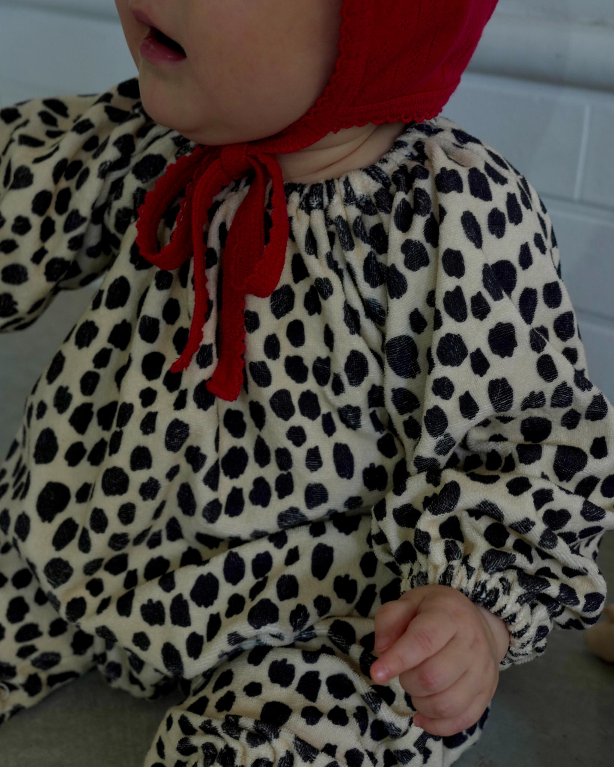 【 9.11 21:00 Launch 】CAMILAPOLE Tone Leopard Smock Romper