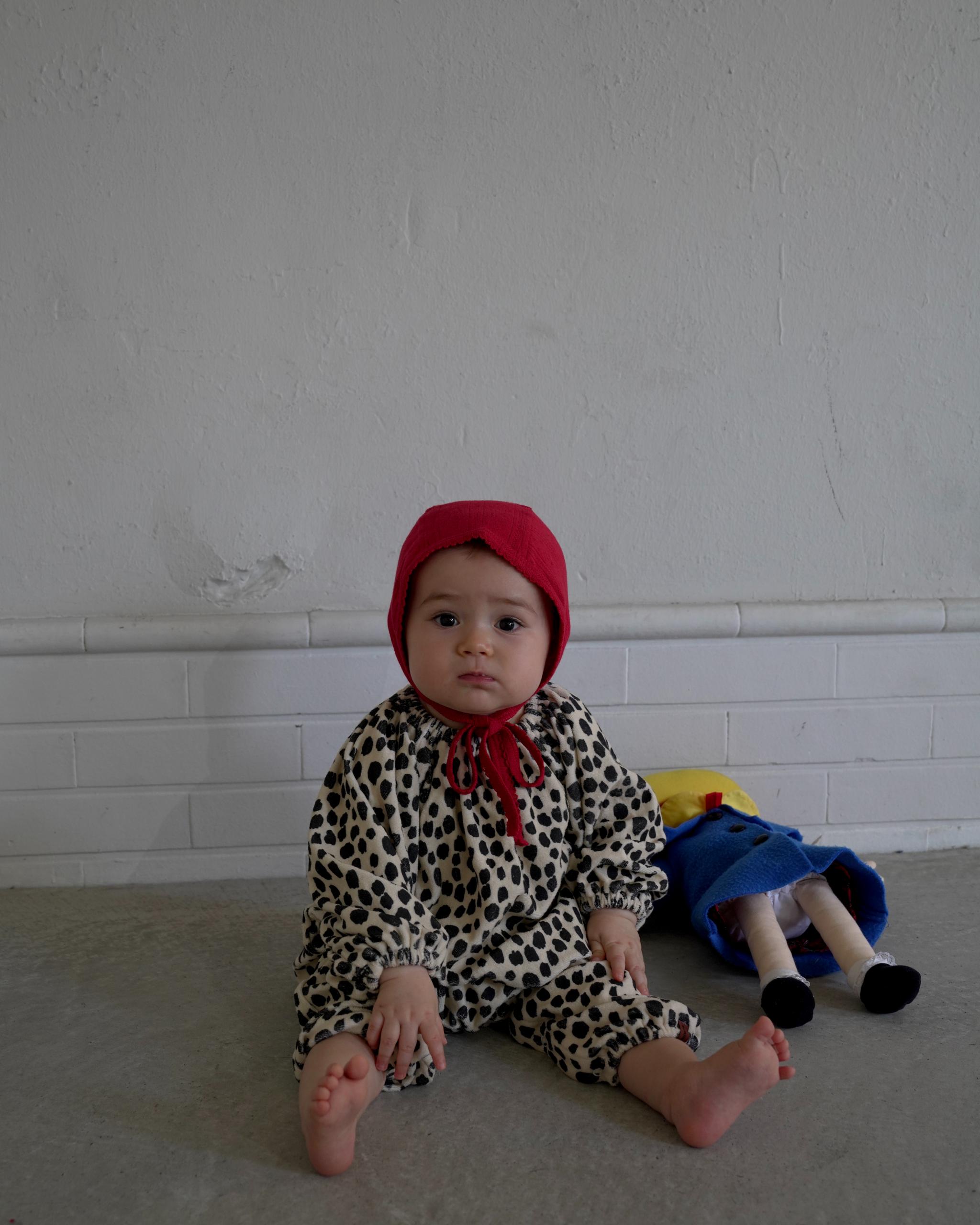 【 9.11 21:00 Launch 】CAMILAPOLE Tone Leopard Smock Romper