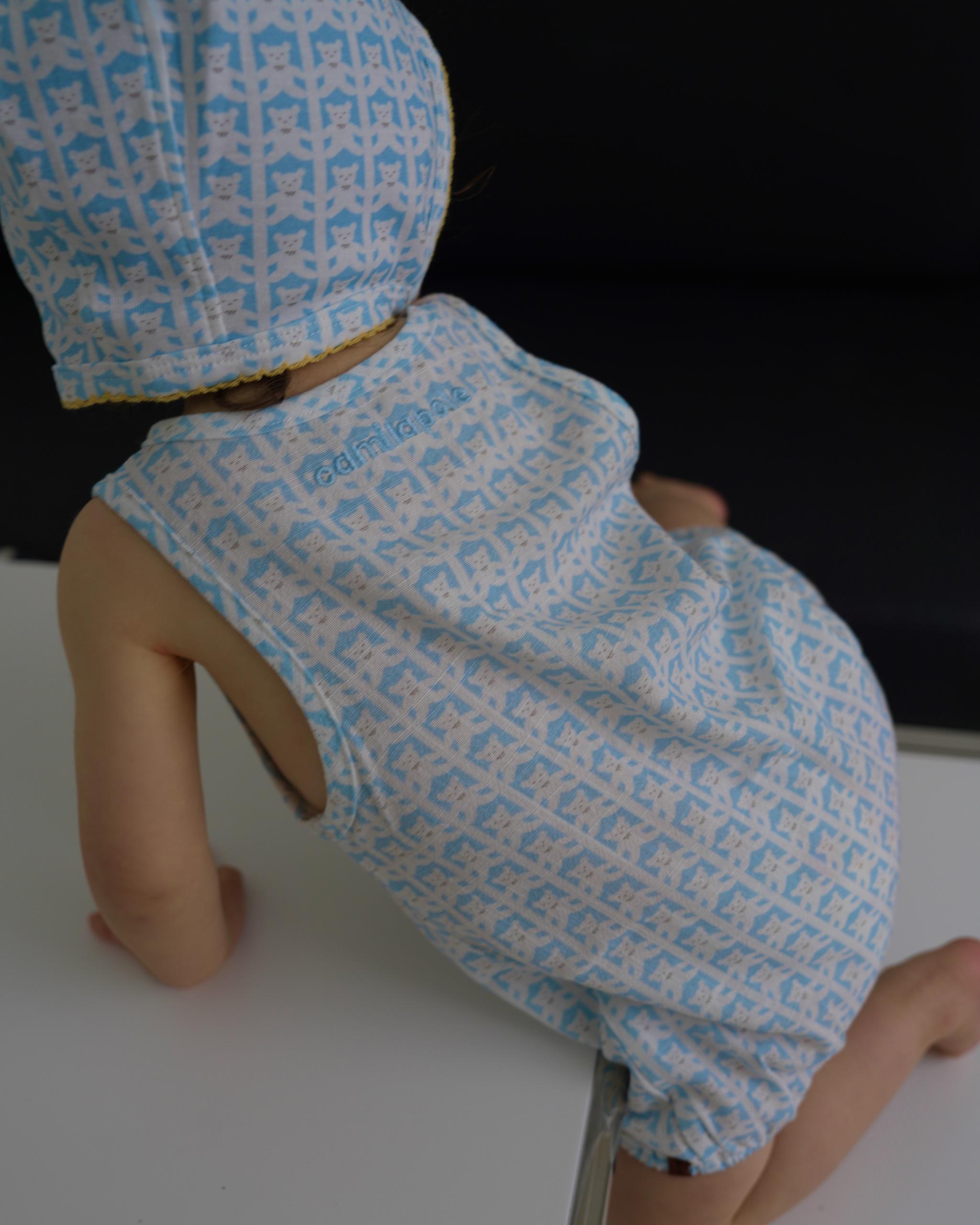【 6.19 21:00〜Launch 】CAMILAPOLE Bearline Romper