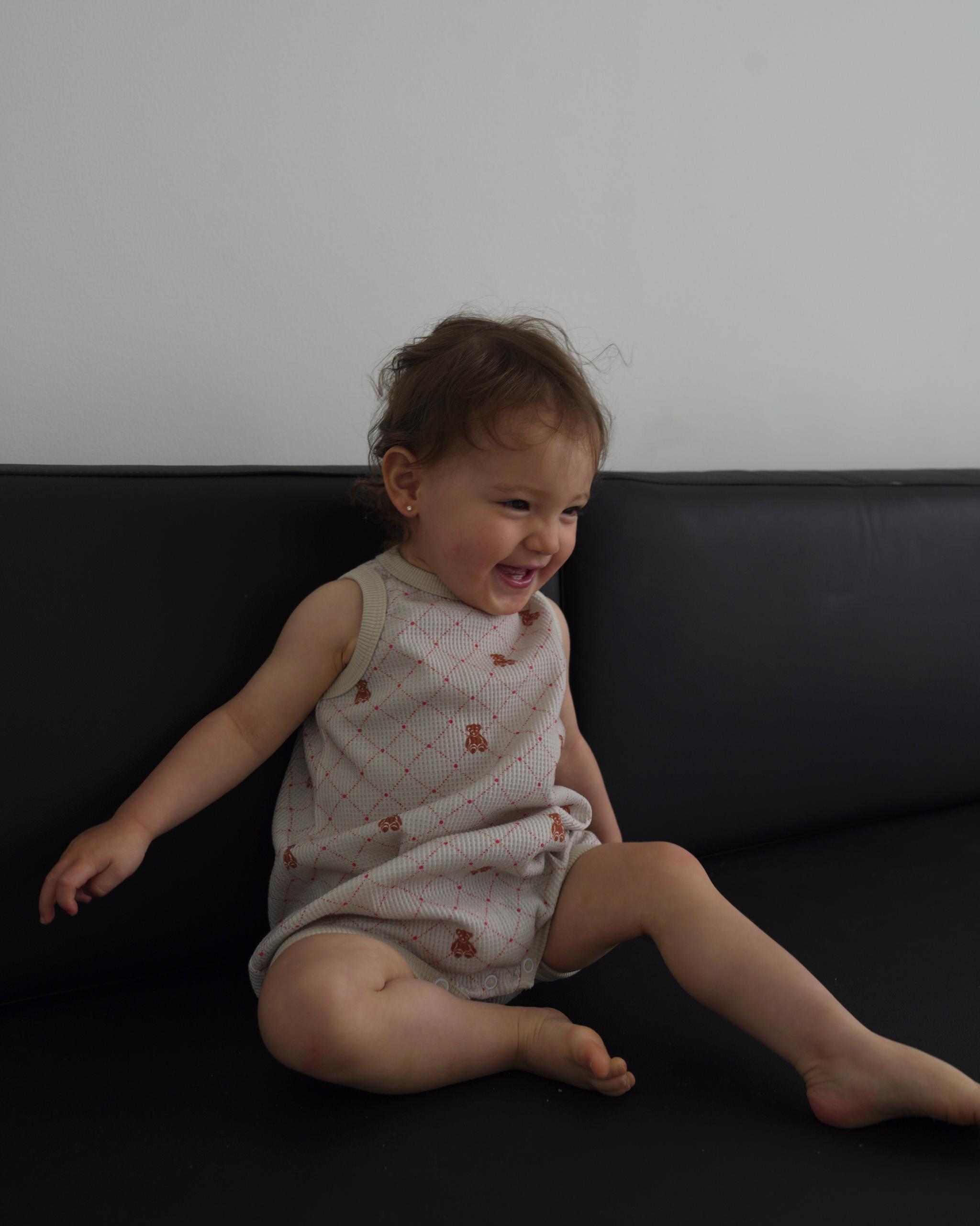 【 6.19 21:00〜Launch 】CAMILAPOLE Biscuit Bear Thermal Romper